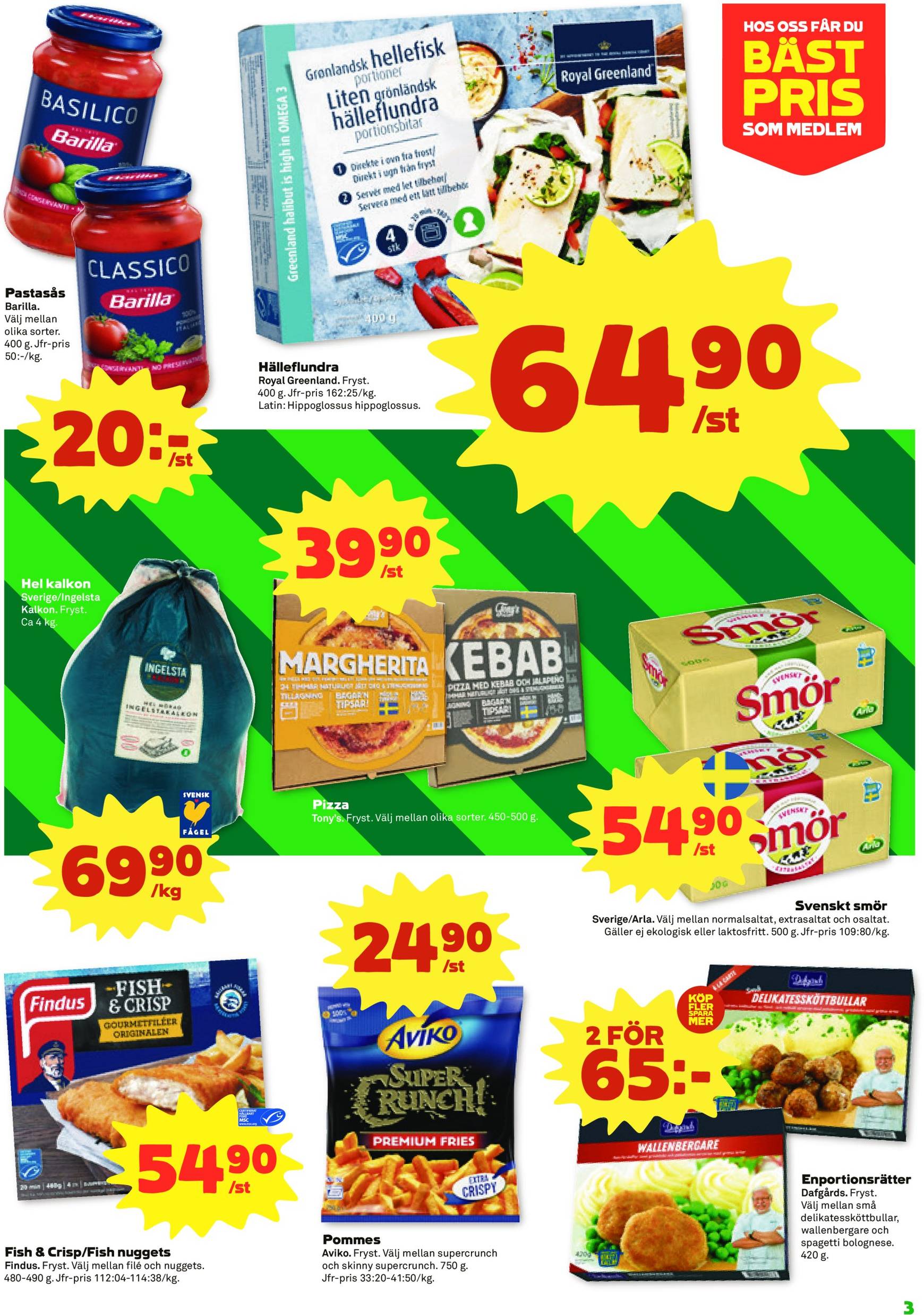 Stora Coop - Ersboda, Tomtebo-reklambladet är giltigt från 18.11. - 24.11. 3