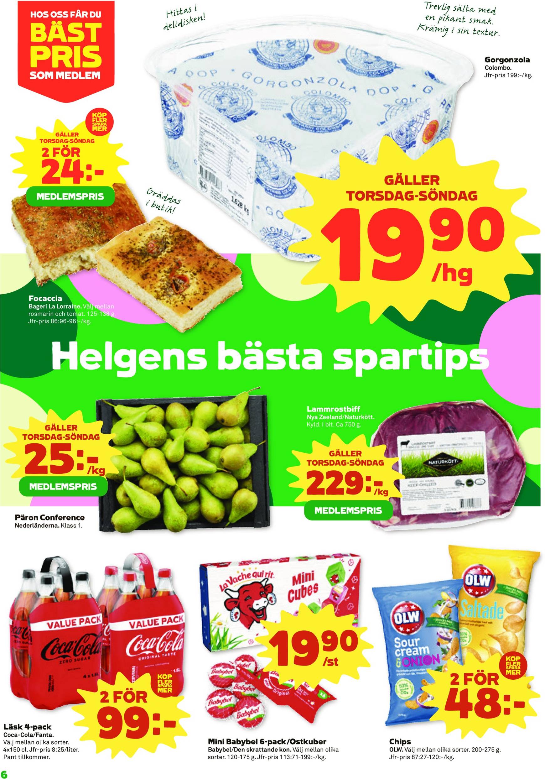 Stora Coop - Ersboda, Tomtebo-reklambladet är giltigt från 18.11. - 24.11. 6