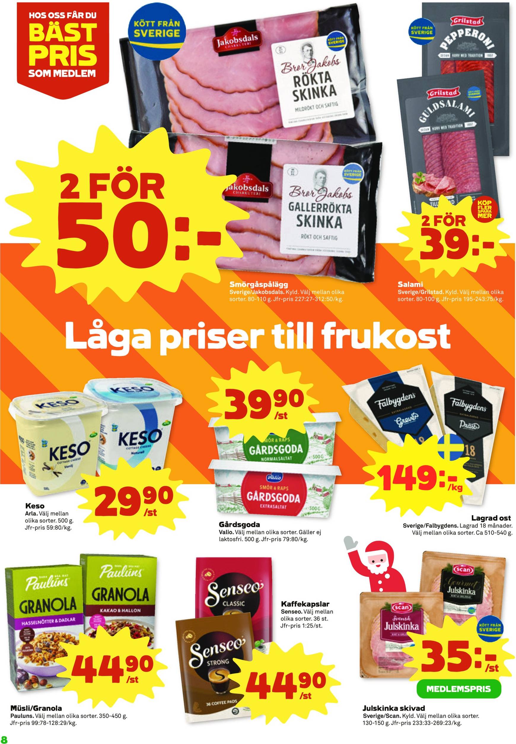 Stora Coop - Ersboda, Tomtebo-reklambladet är giltigt från 18.11. - 24.11. 8