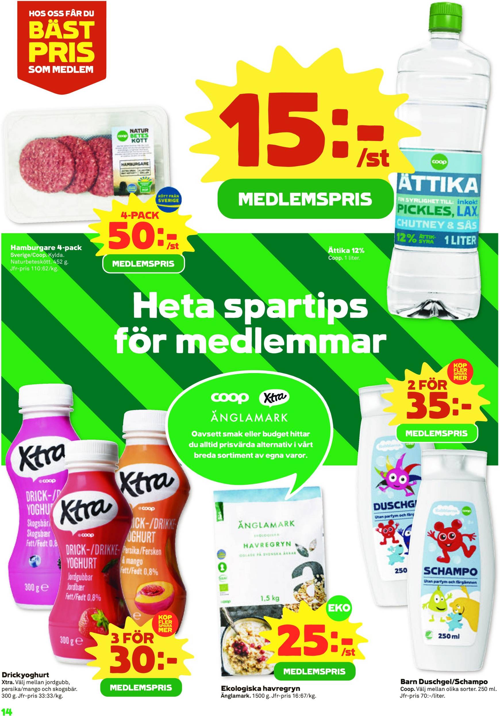 Stora Coop - Ersboda, Tomtebo-reklambladet är giltigt från 18.11. - 24.11. 14