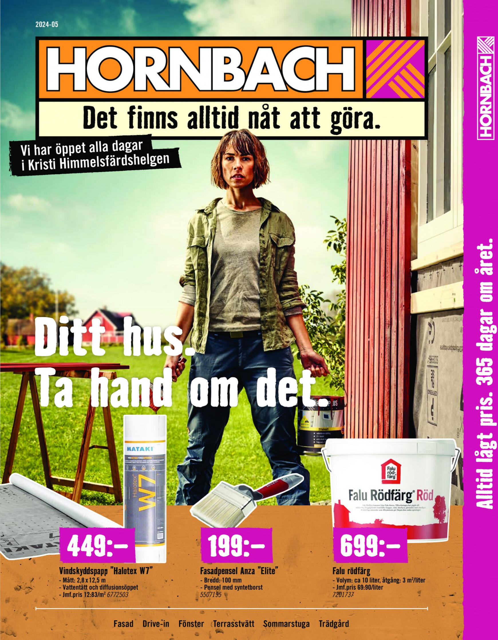 Flyer Hornbach current 01.05. - 31.05.