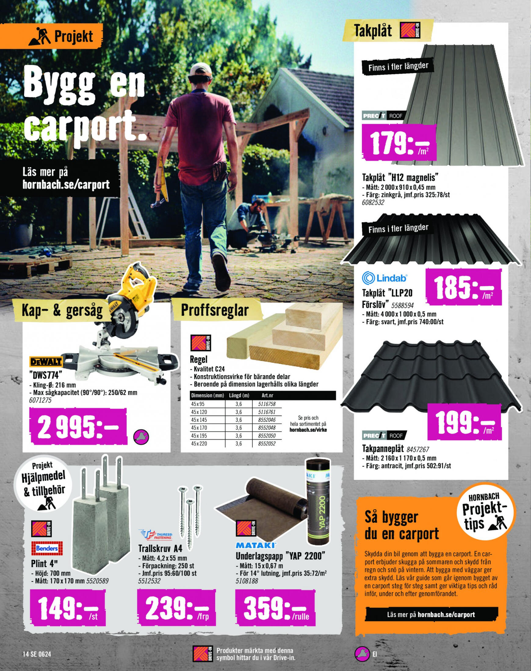 Flyer Hornbach current 01.06. - 30.06. 14