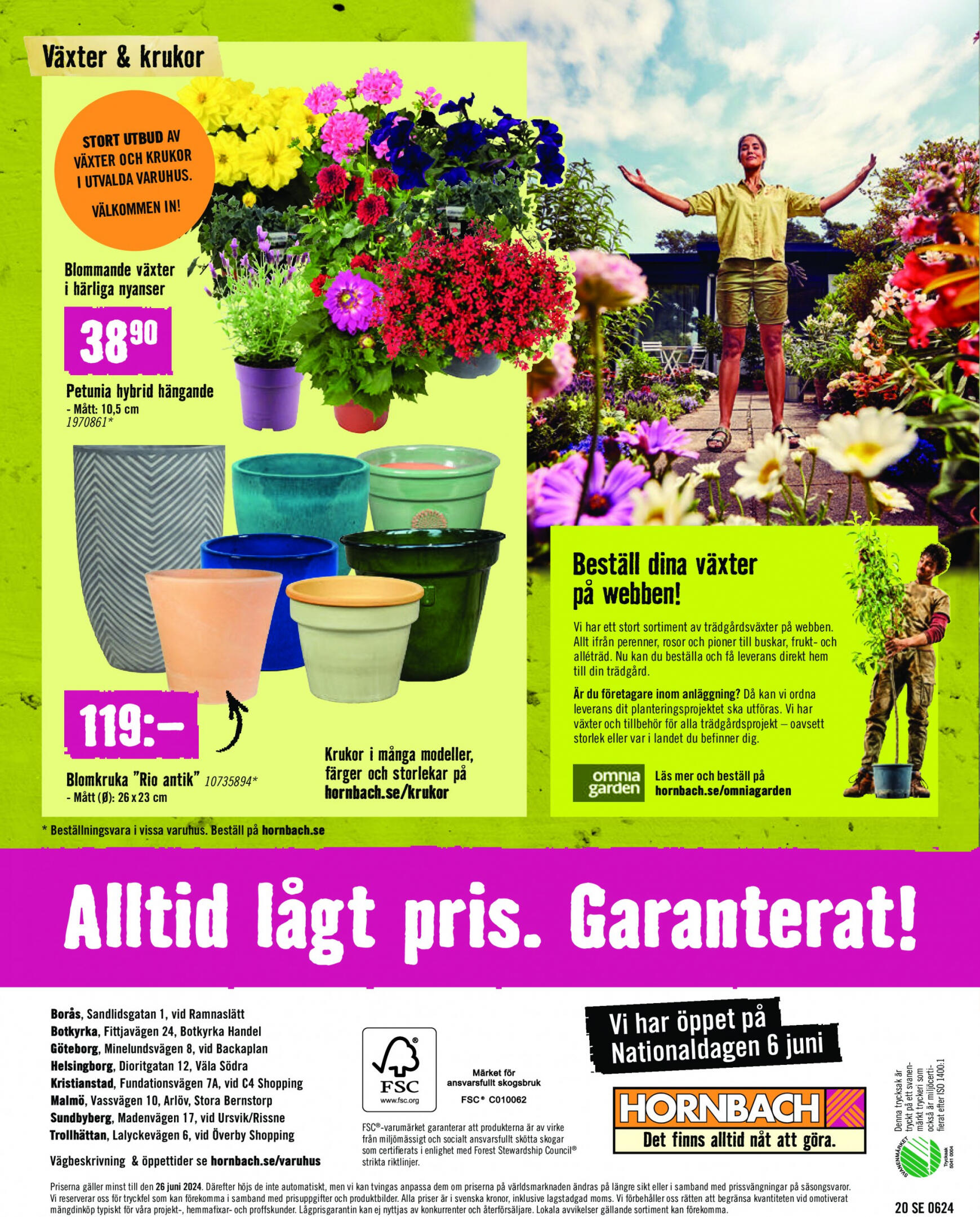 Flyer Hornbach current 01.06. - 30.06. 20