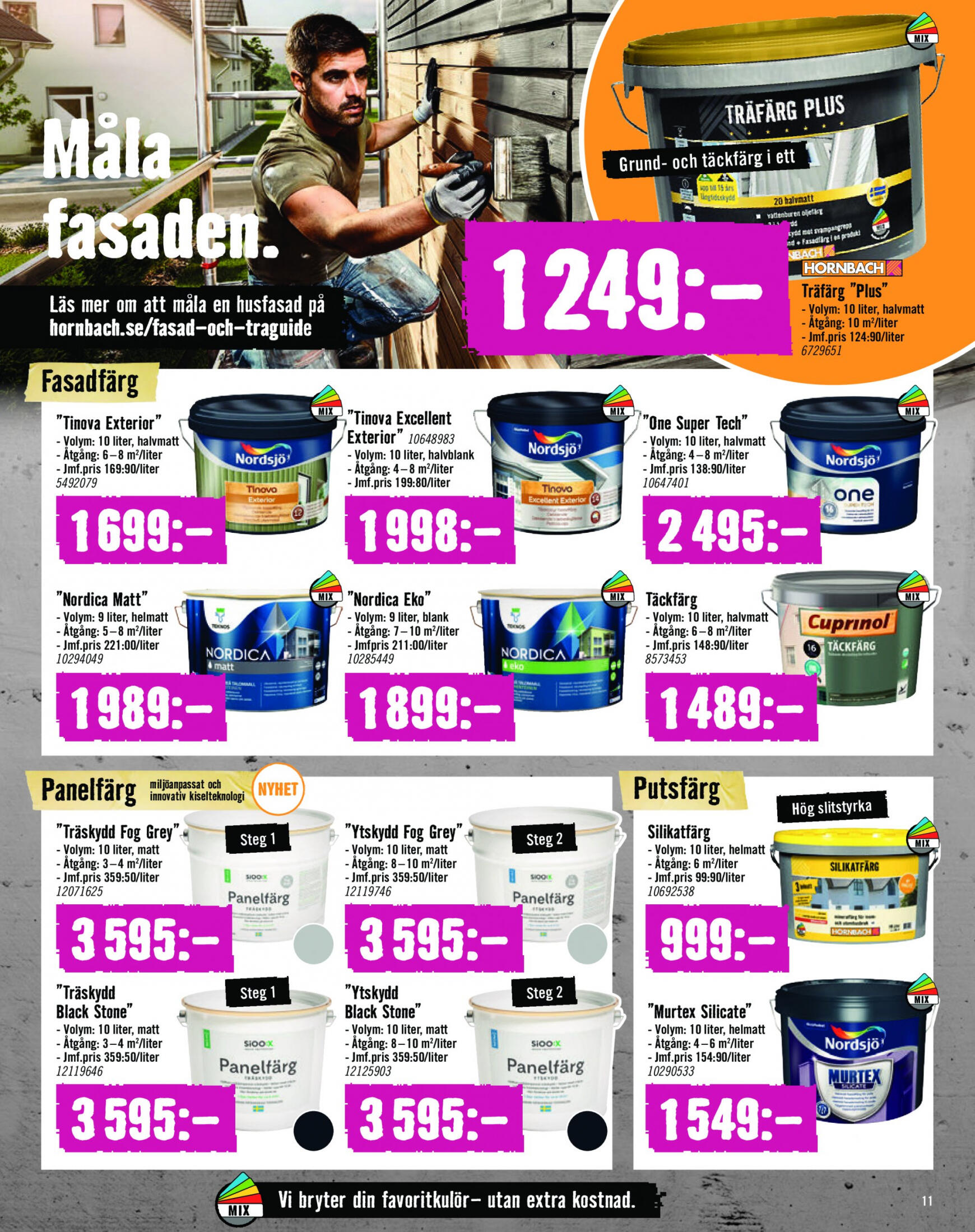 Flyer Hornbach current 01.06. - 30.06. 11