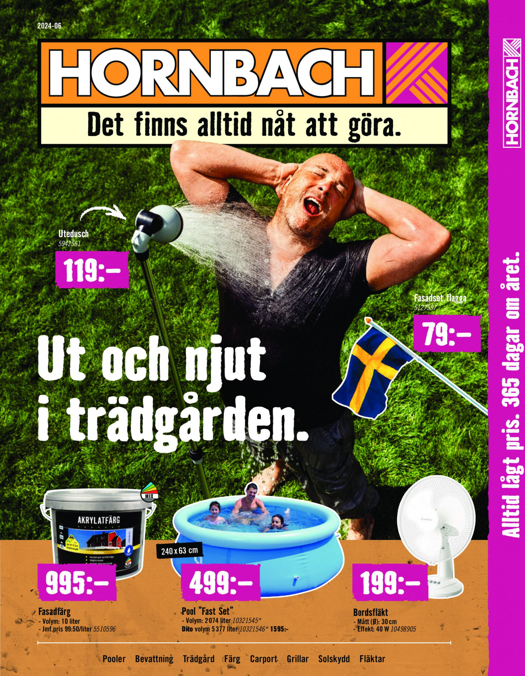 Flyer Hornbach current 01.06. - 30.06.