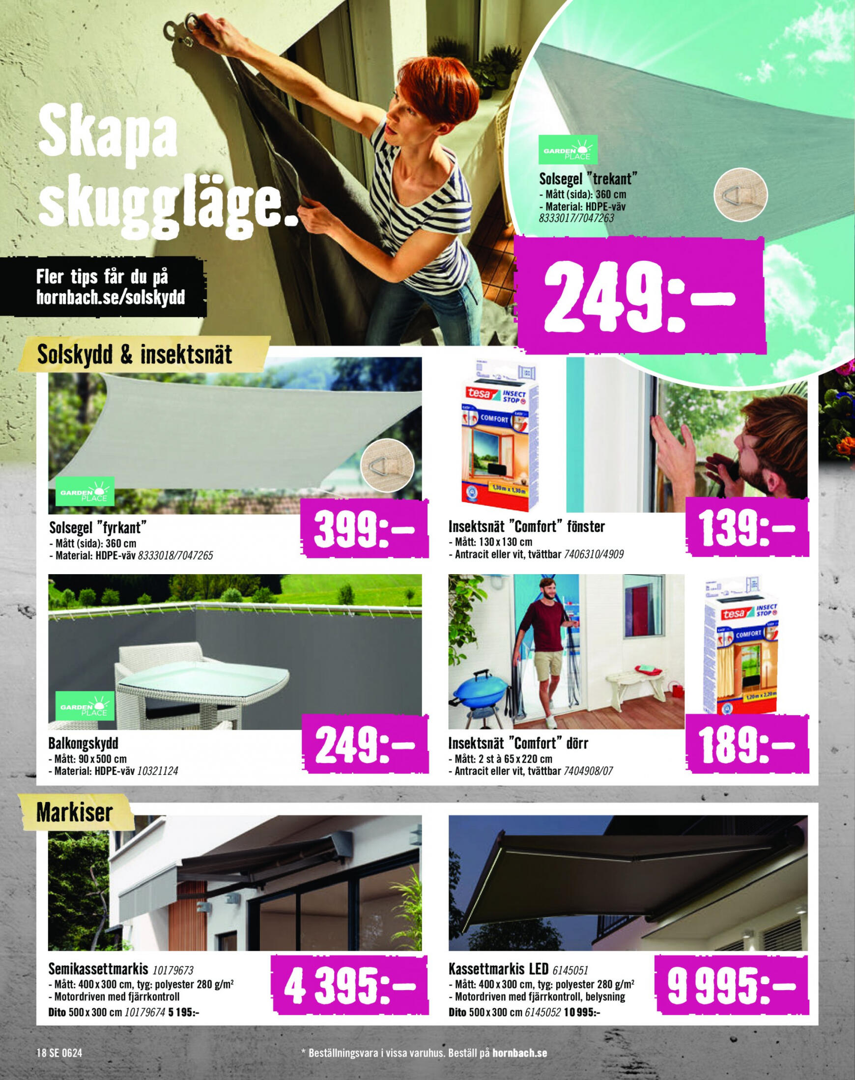 Flyer Hornbach current 01.06. - 30.06. 18