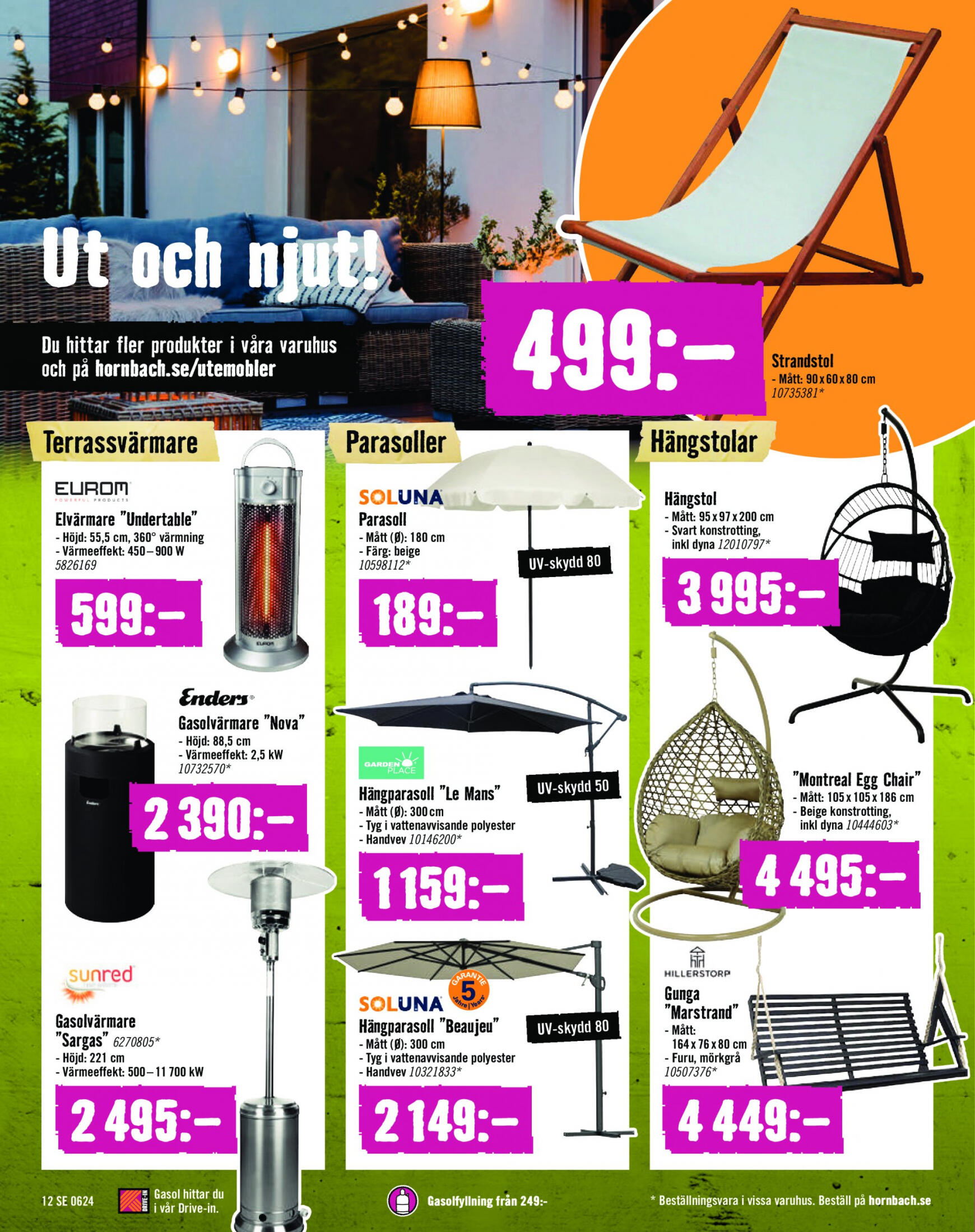 Flyer Hornbach current 01.06. - 30.06. 12