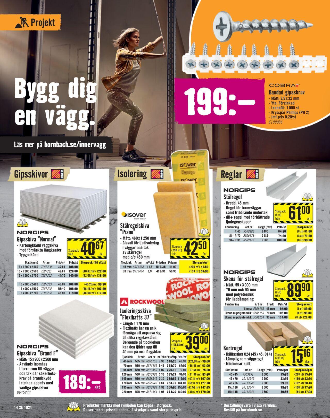 Hornbach - erbjudanden från 01/10/2024 - 31/10/2024 14