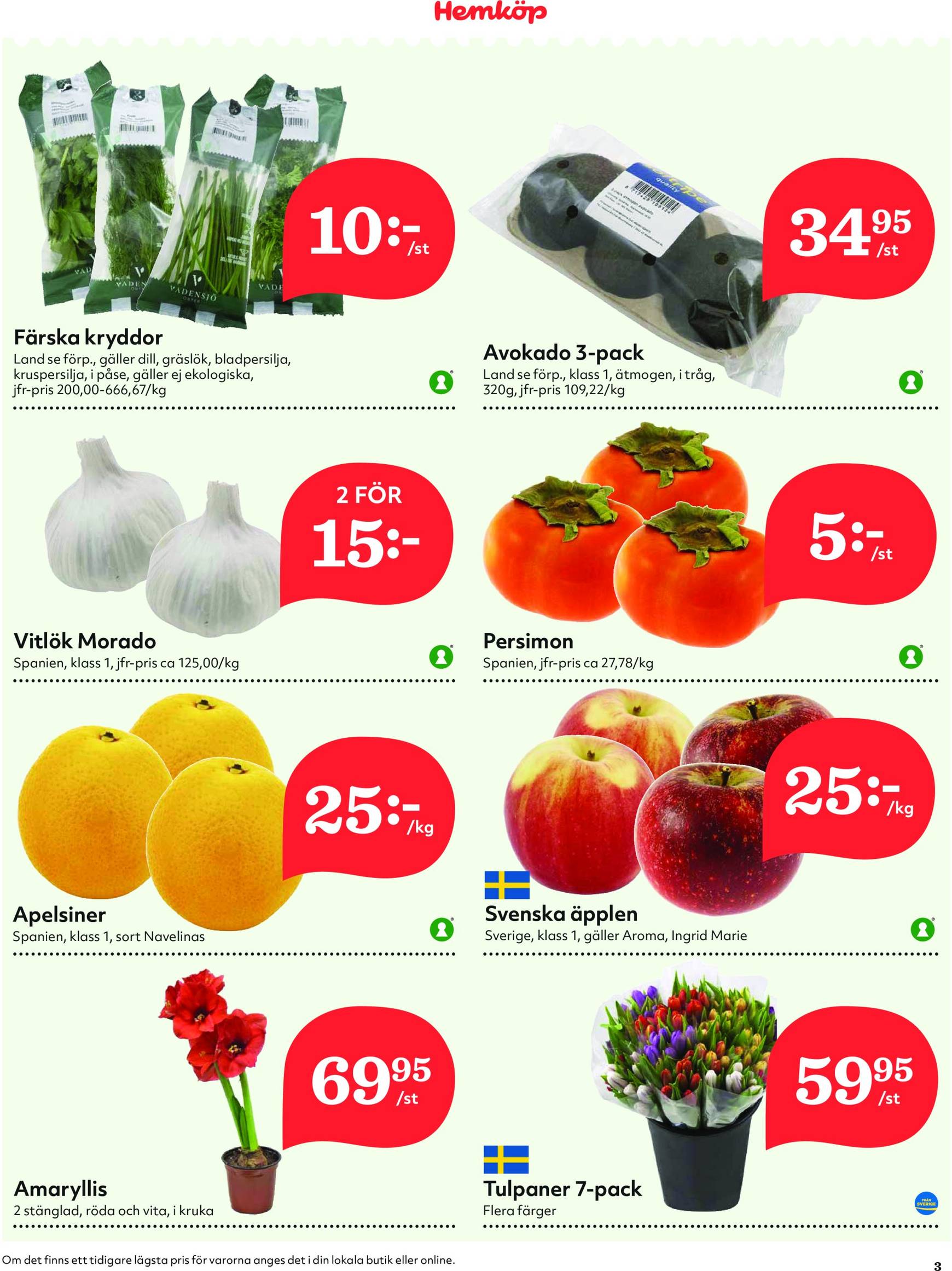 Hemköp-reklambladet är giltigt från 11.11. - 17.11. 3