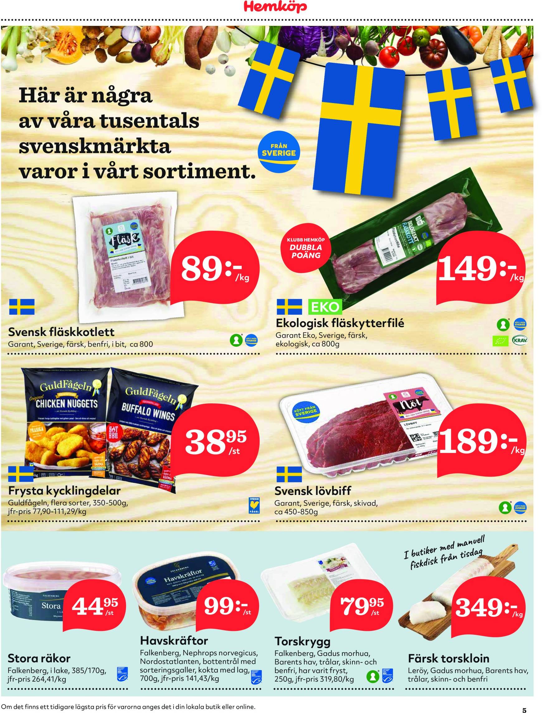 Hemköp-reklambladet är giltigt från 11.11. - 17.11. 5