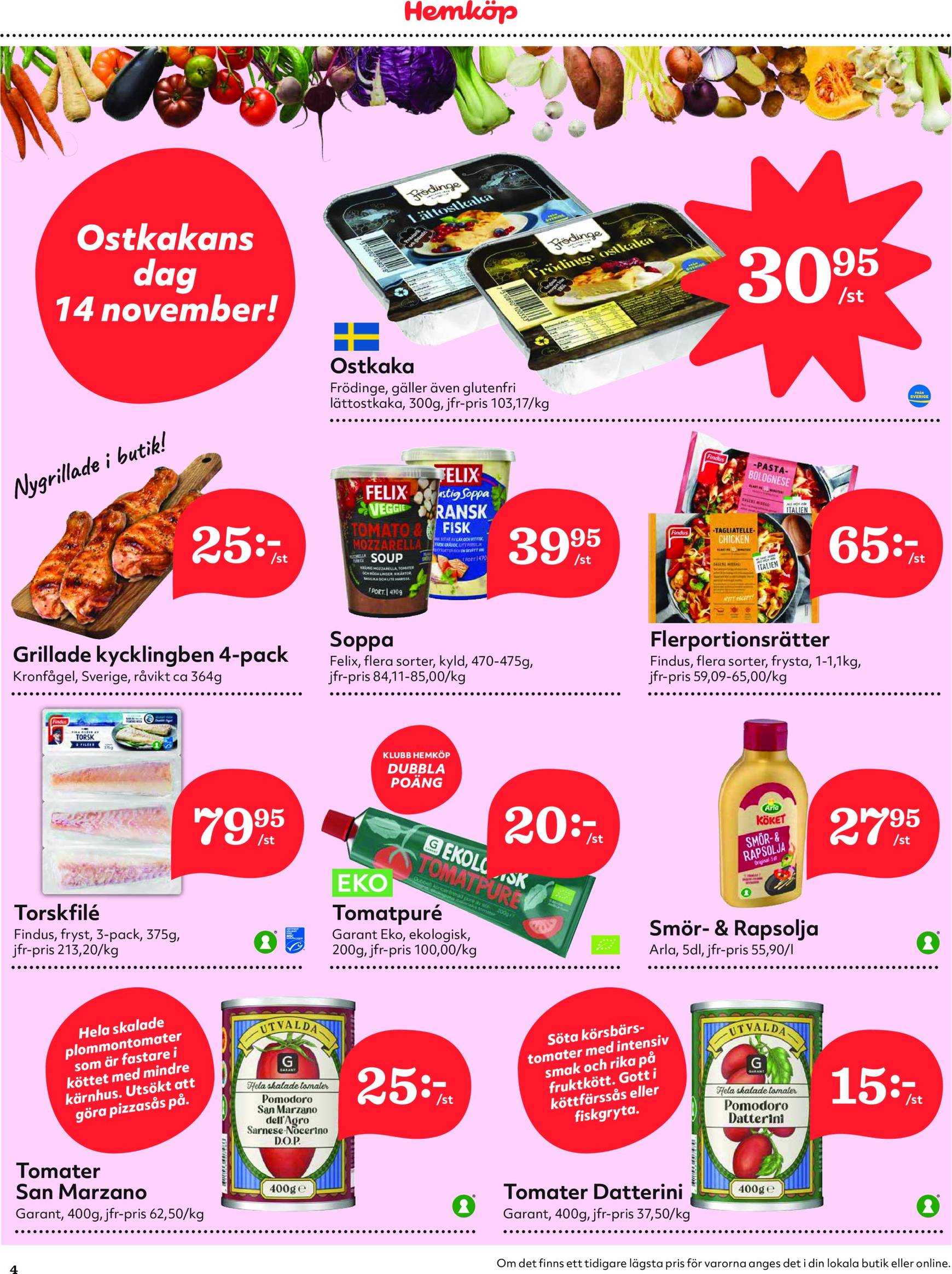 Hemköp-reklambladet är giltigt från 11.11. - 17.11. 4