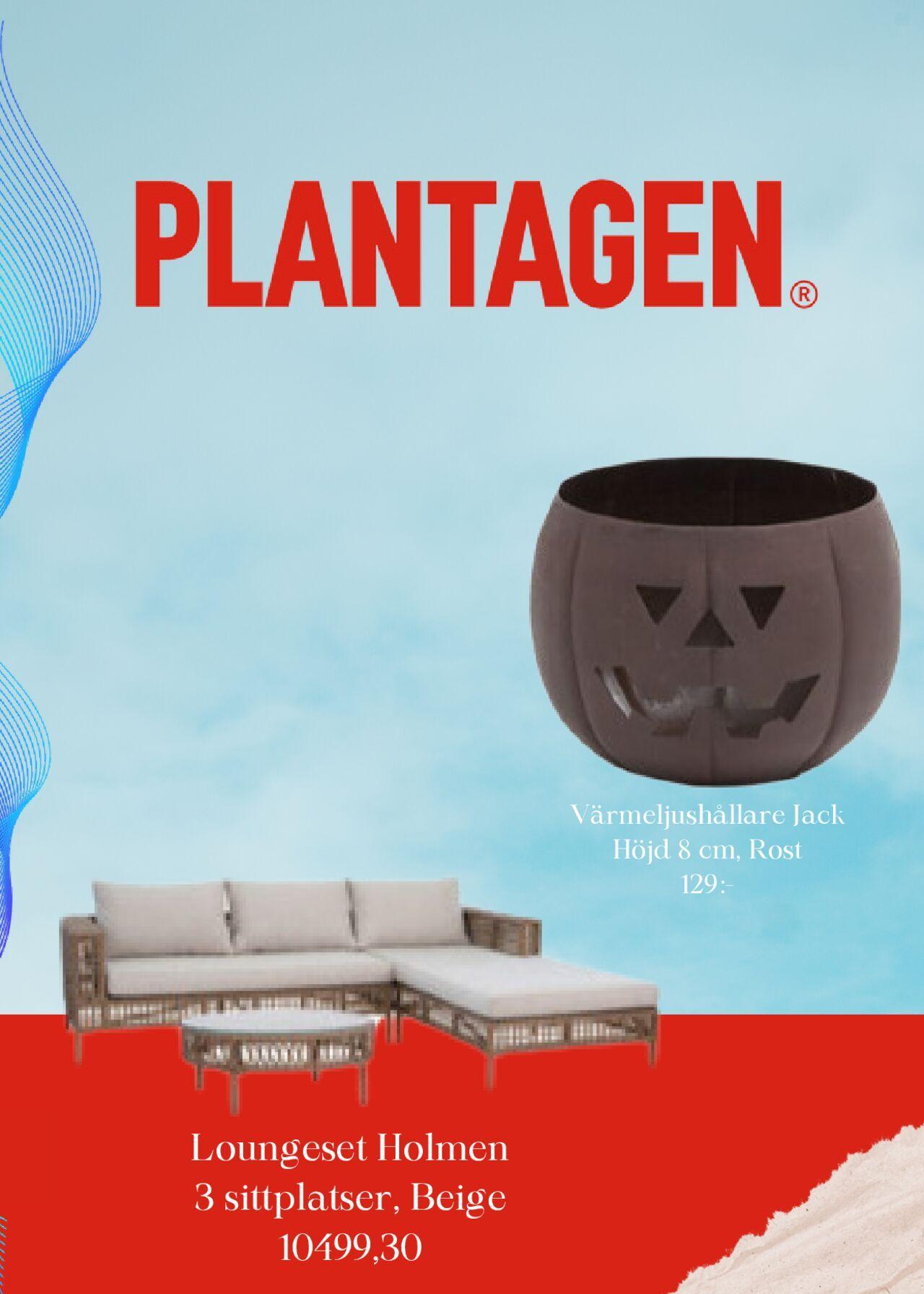 Plantagen - erbjudanden från 01/10/2024