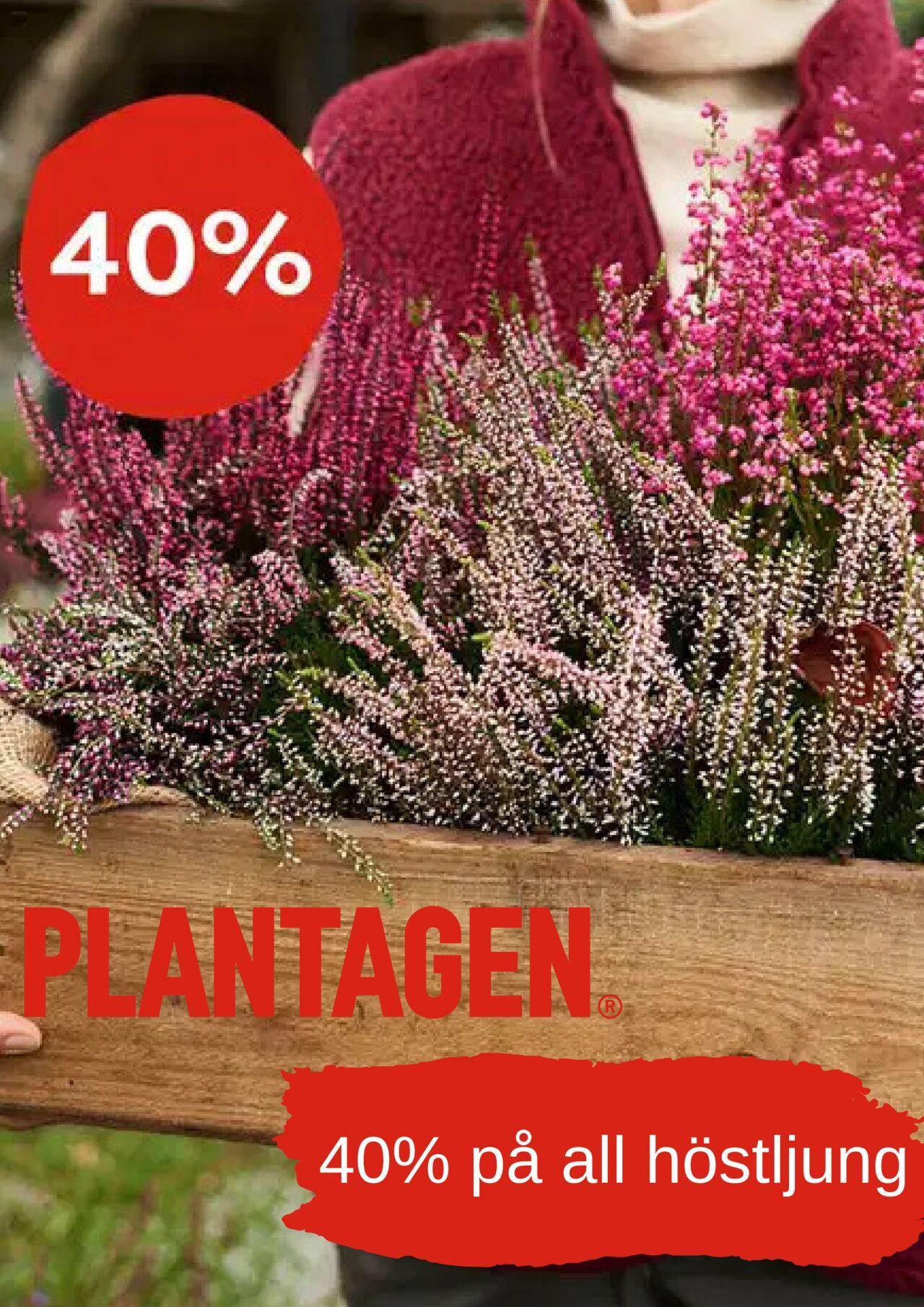 Plantagen - erbjudanden från 21/10/2024 - 03/11/2024