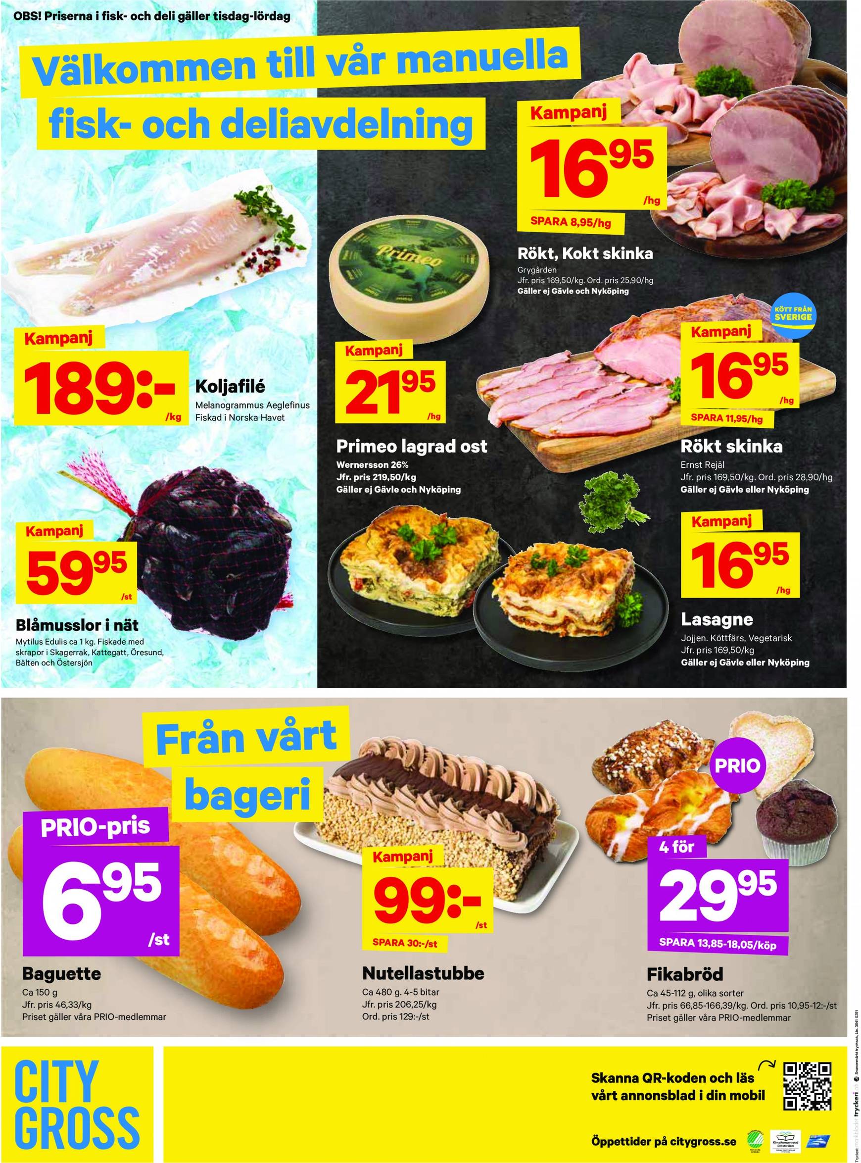 City Gross-reklambladet giltigt från 09.09. - 15.09. 13