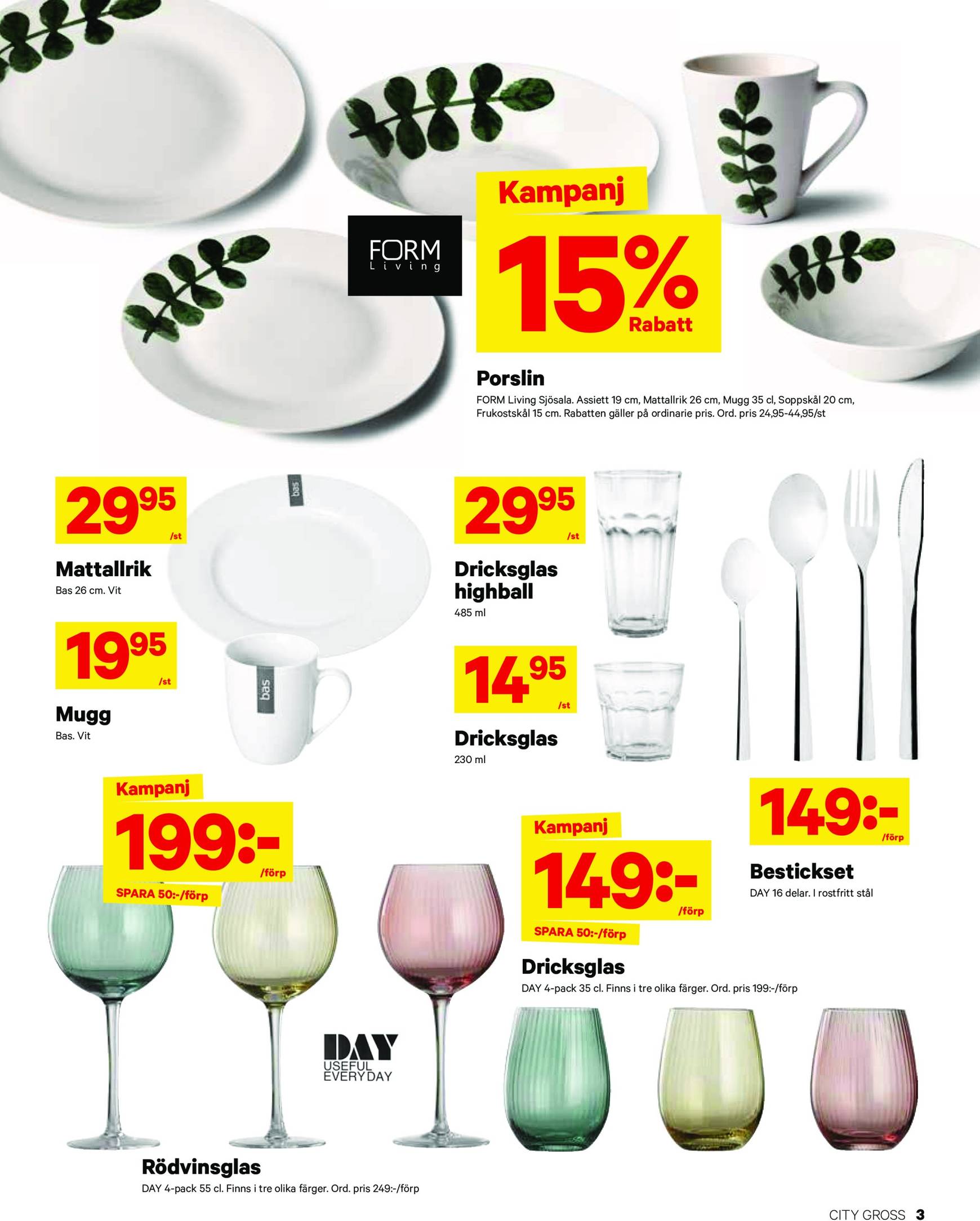 City Gross-reklambladet är giltigt från 21.10. - 27.10. 12