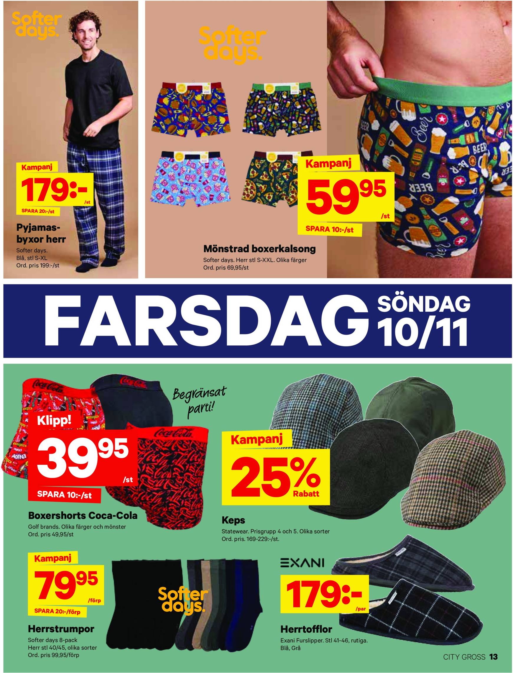 City Gross-reklambladet är giltigt från 21.10. - 27.10. 22