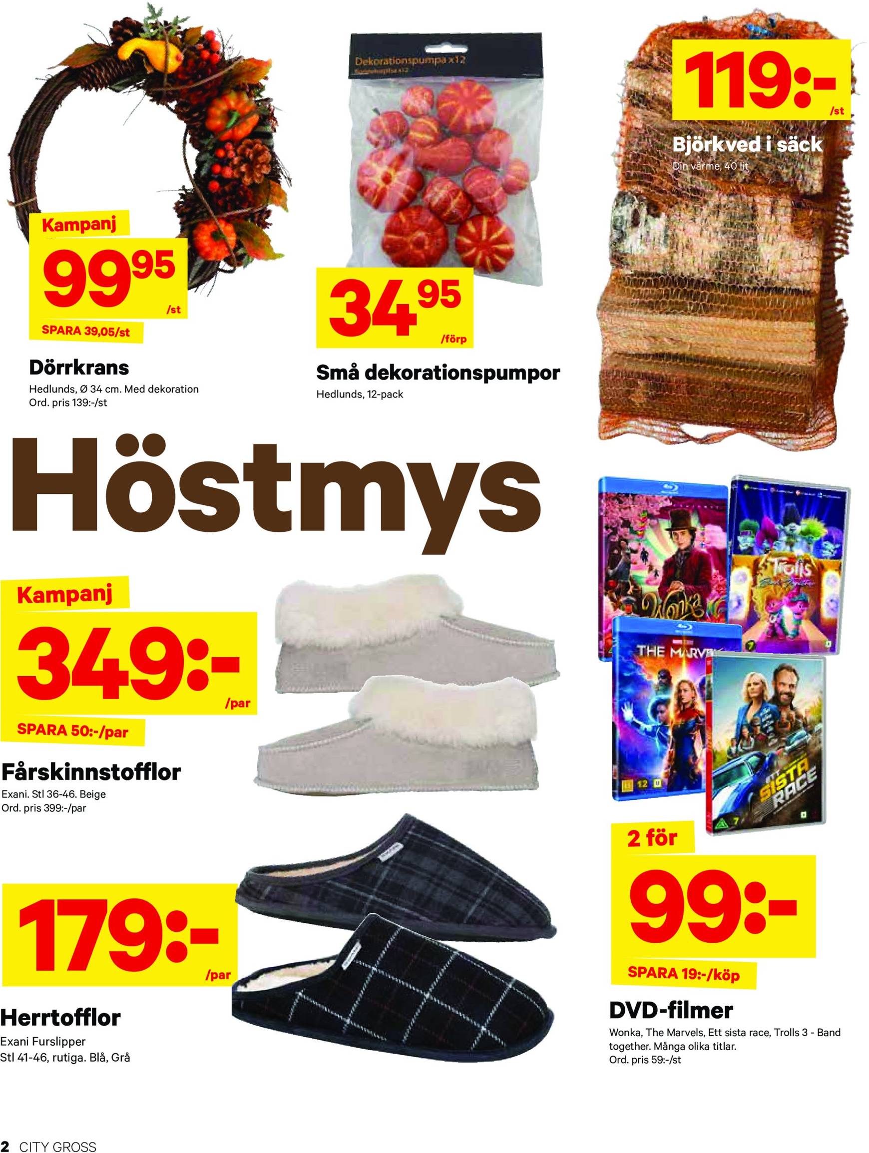 City Gross-reklambladet är giltigt från 14.10. - 20.10. 14