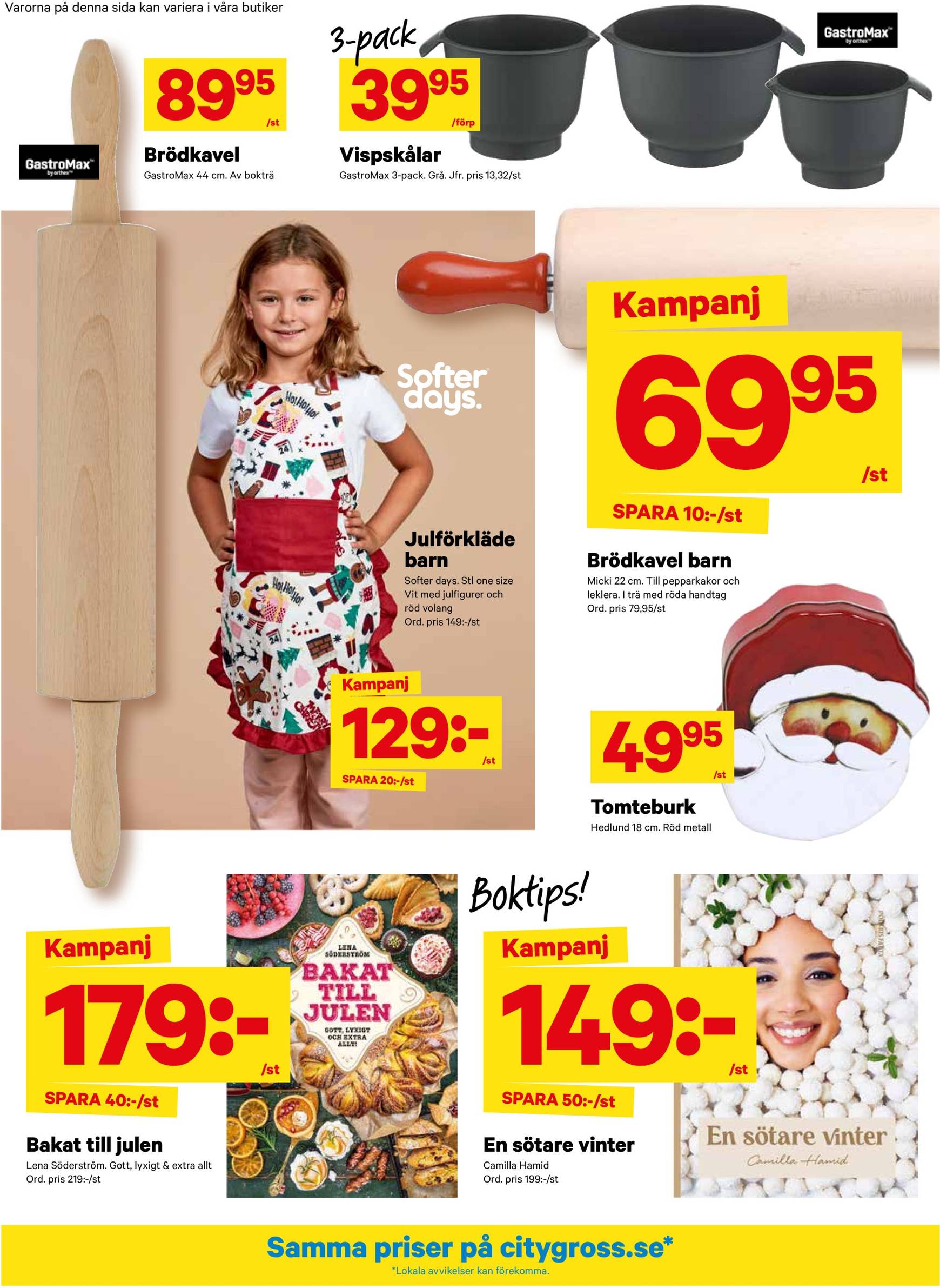 City Gross-reklambladet är giltigt från 11.11. - 17.11. 10