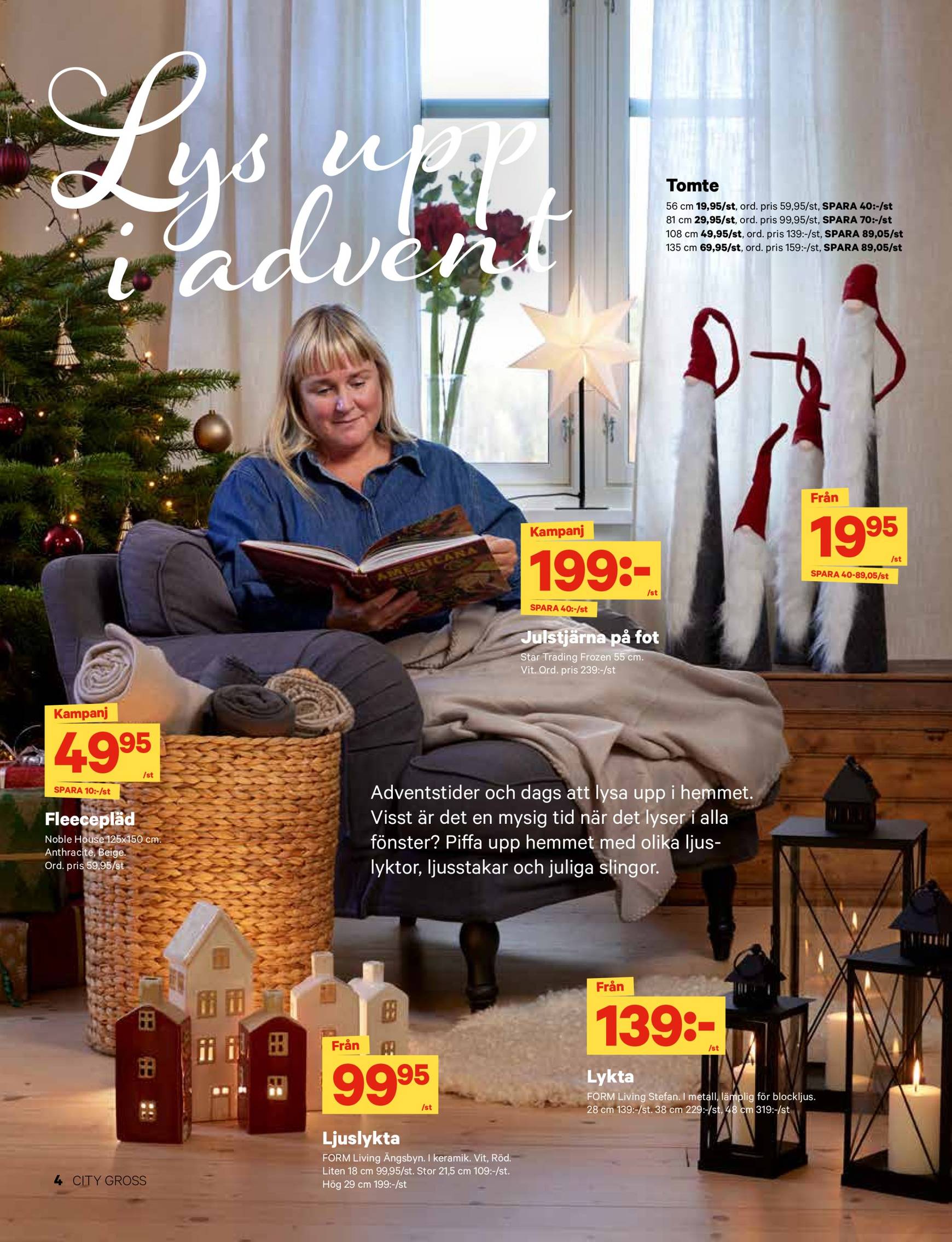 City Gross-reklambladet är giltigt från 18.11. - 24.11. 14