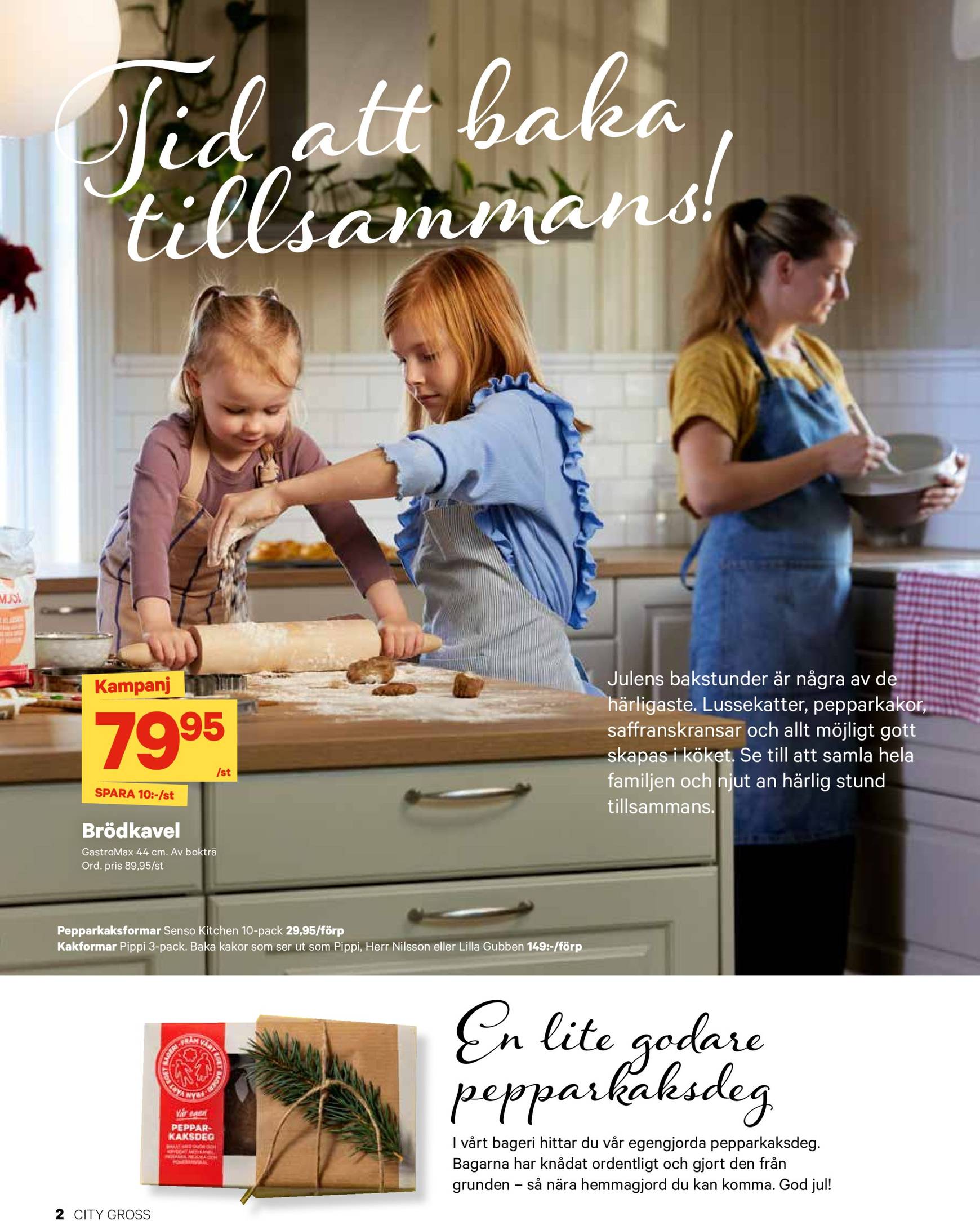 City Gross-reklambladet är giltigt från 18.11. - 24.11. 12