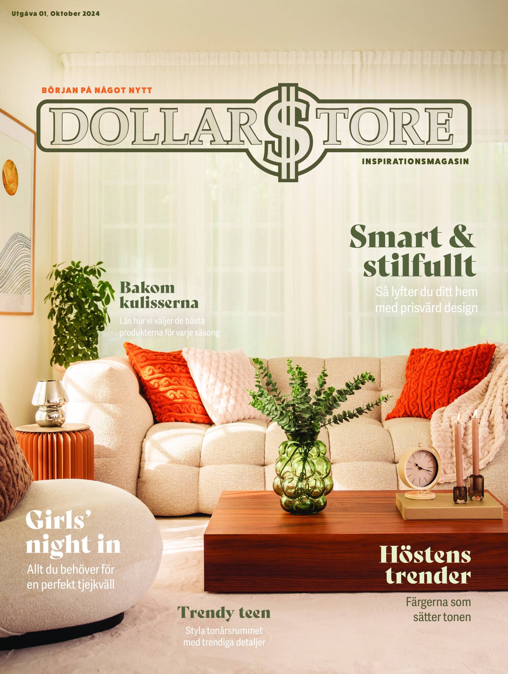 Dollar Store - Magasine-reklambladet är giltigt från 01.10. - 31.10.