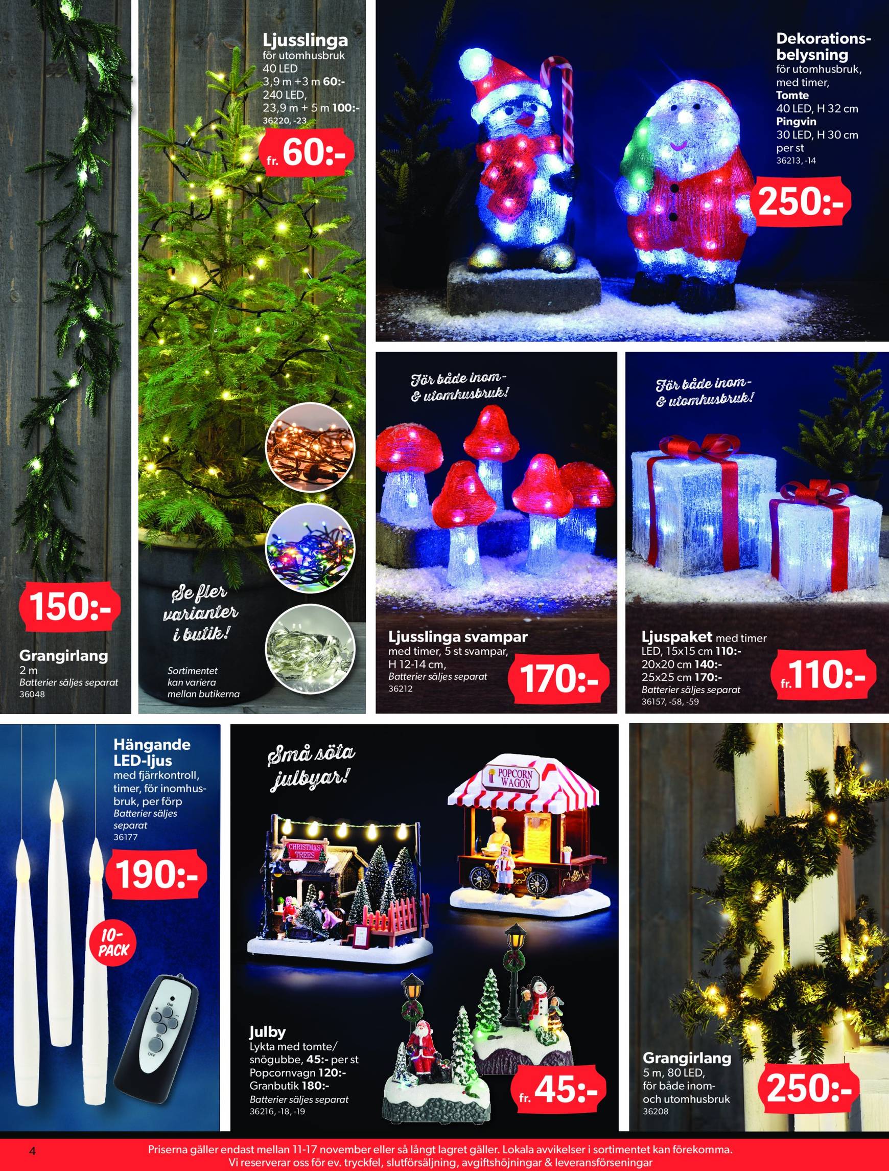 Dollar Store-reklambladet är giltigt från 11.11. - 24.11. 4