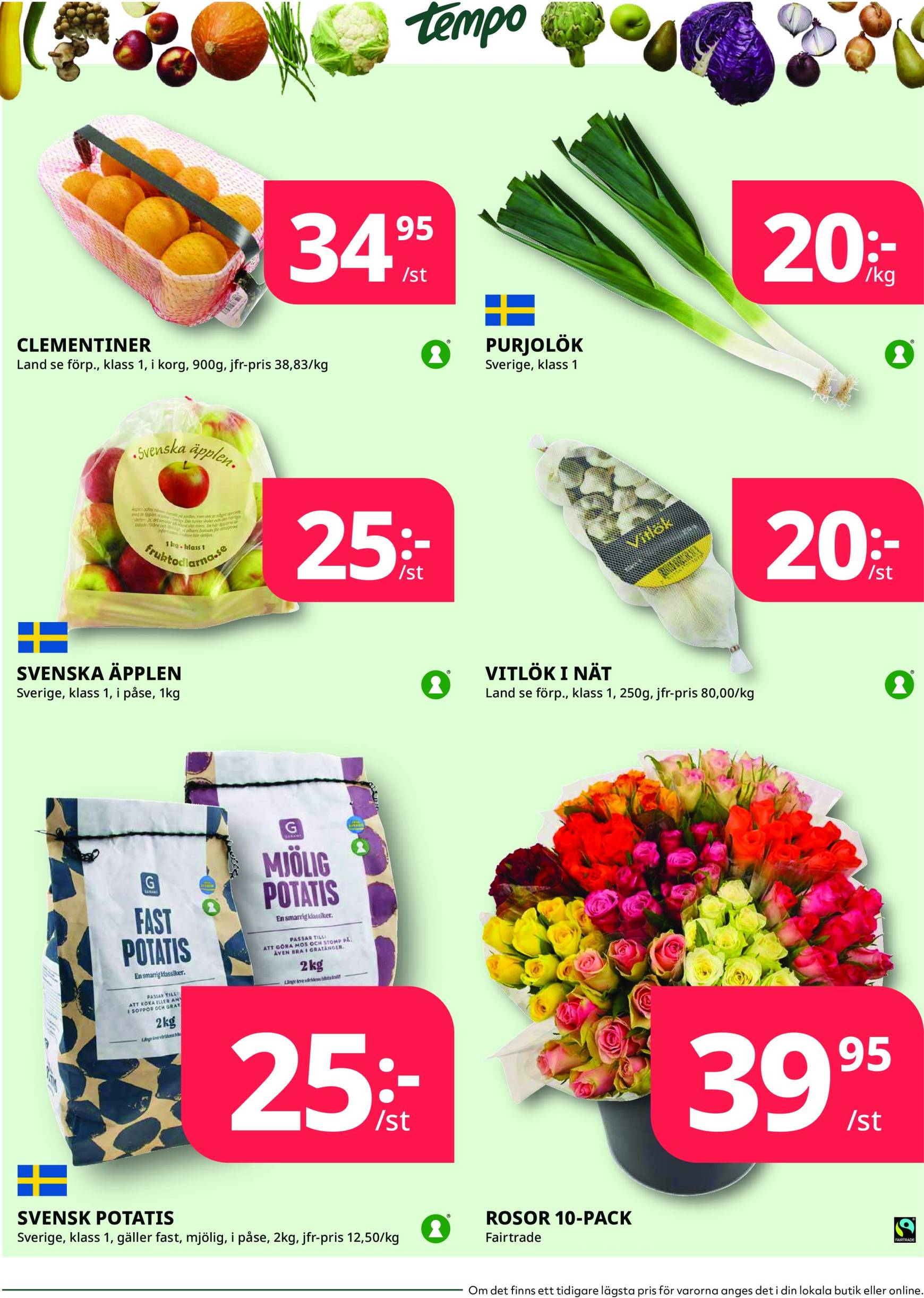 Tempo-reklambladet är giltigt från 14.10. - 20.10. 5