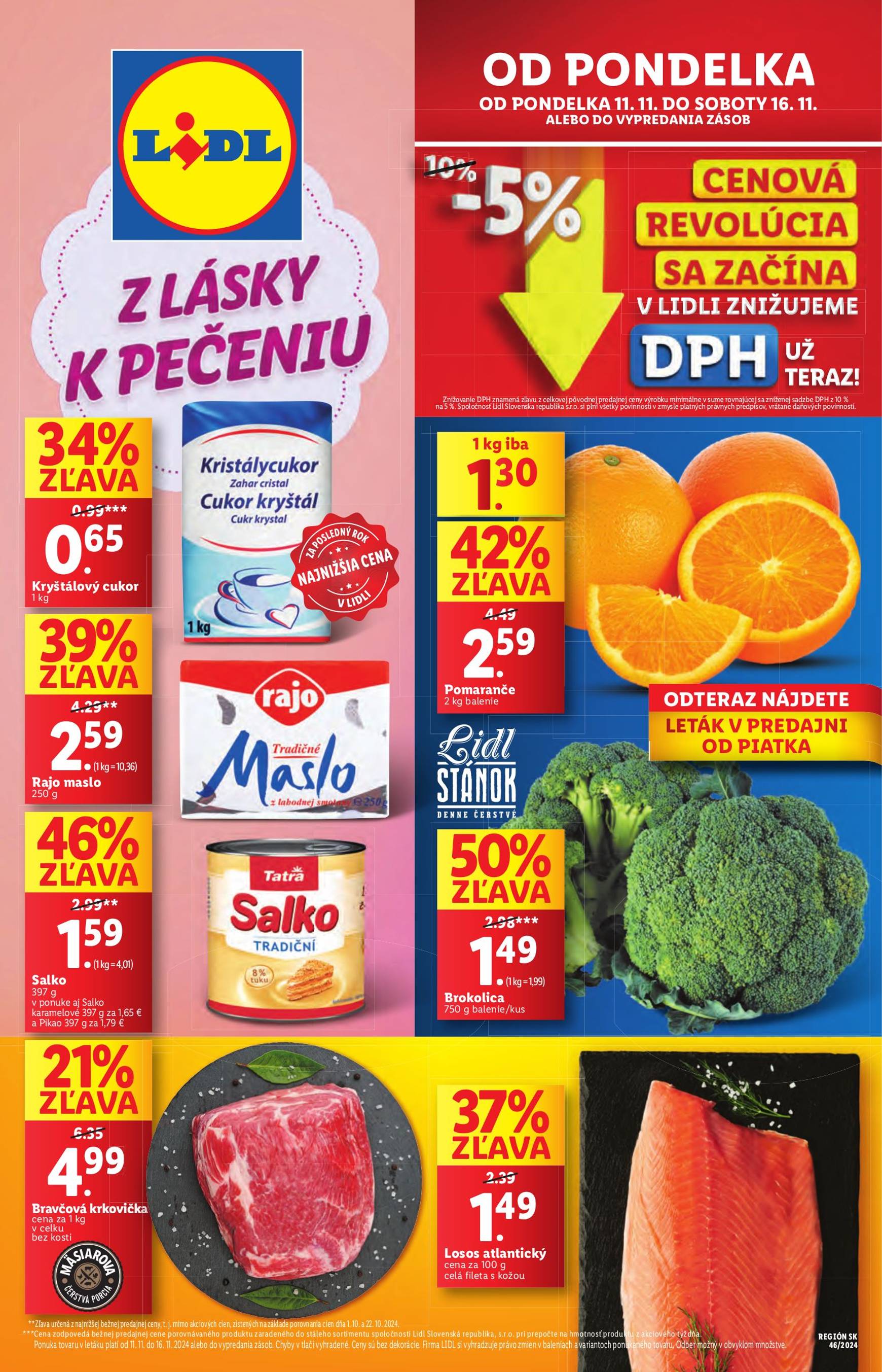 Lidl leták platný od 11.11. - 16.11.