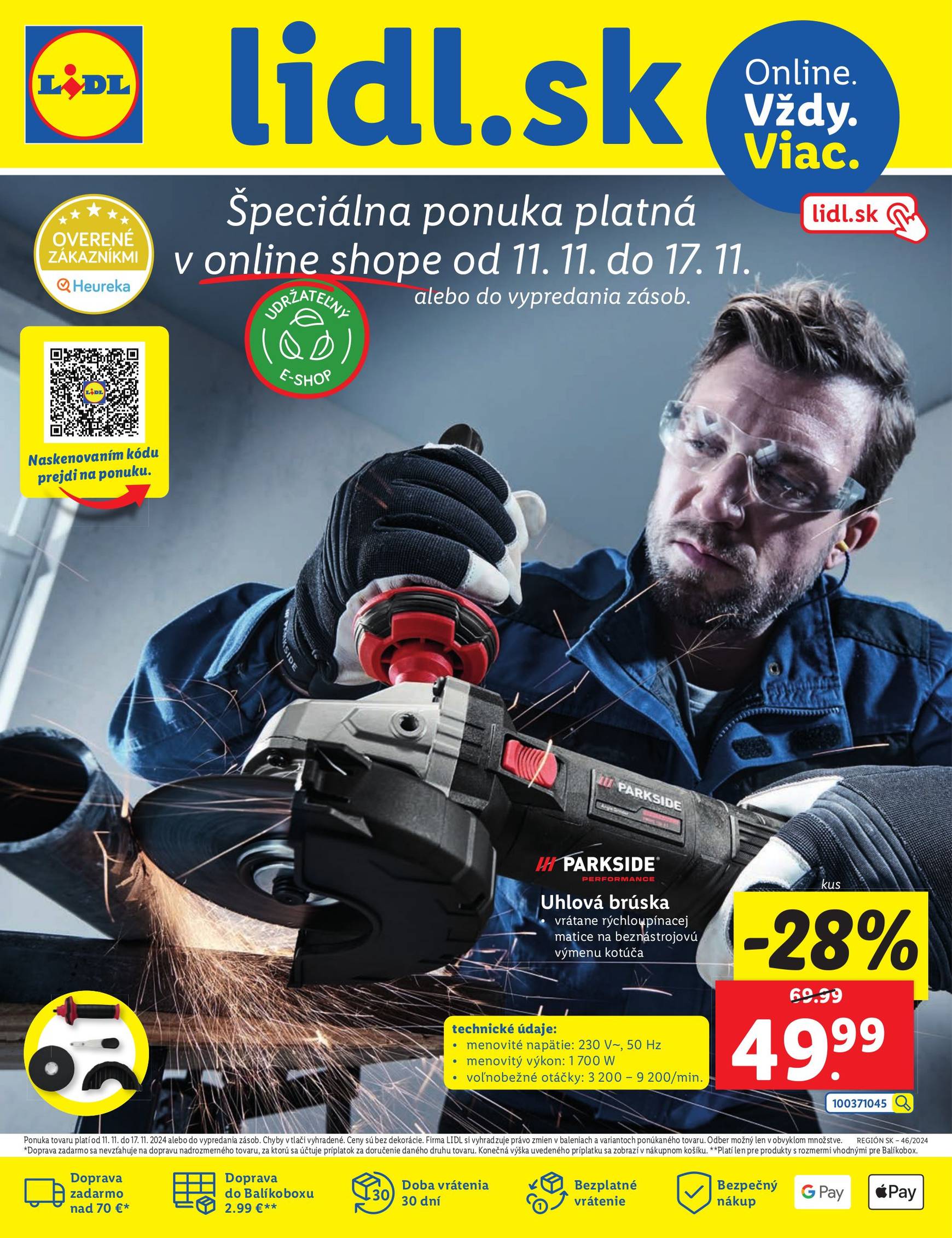 Lidl.sk leták platný od 11.11. - 17.11.