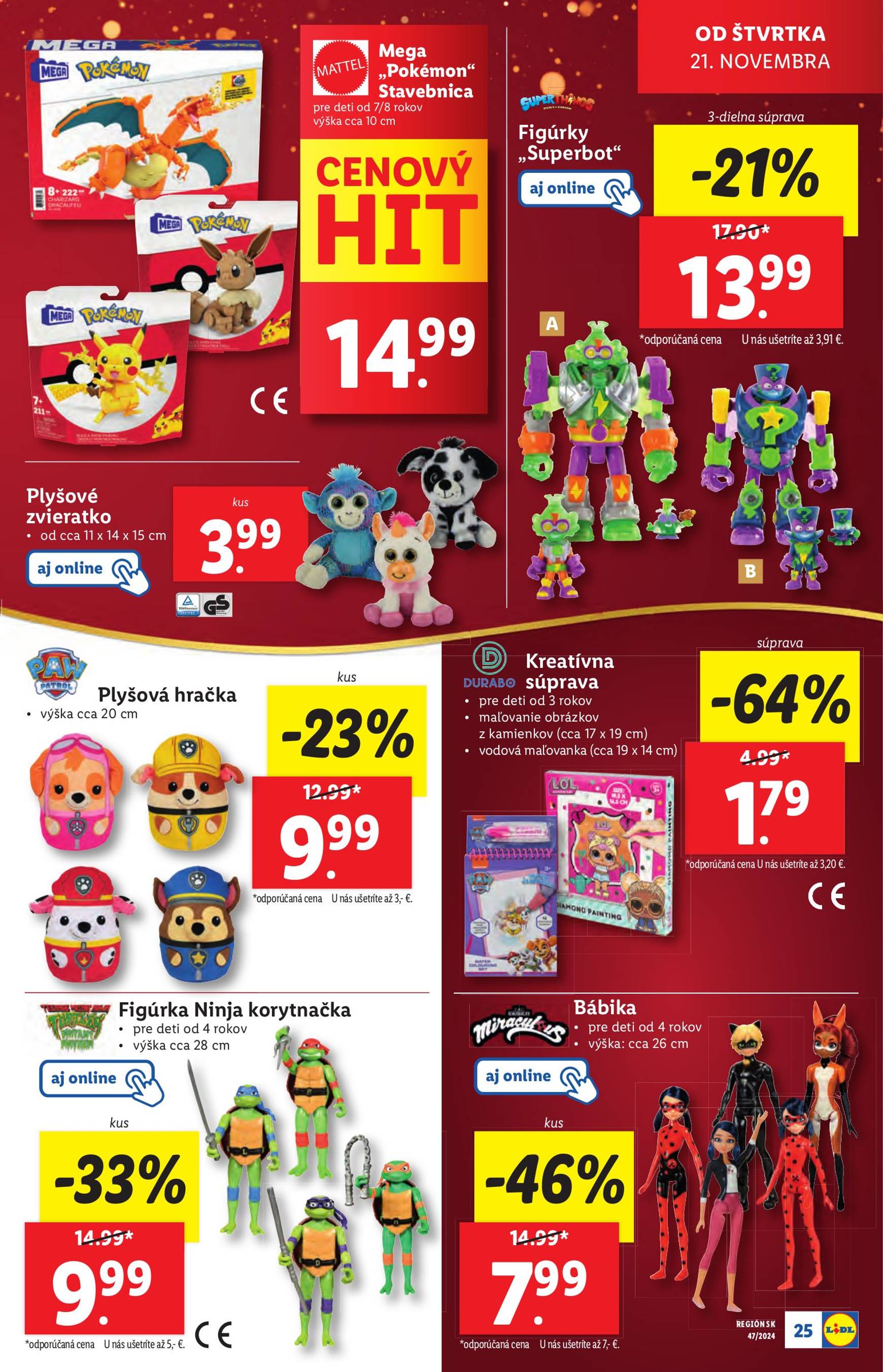 Lidl - Spotrebný tovar leták platný od 18.11. - 24.11. 27