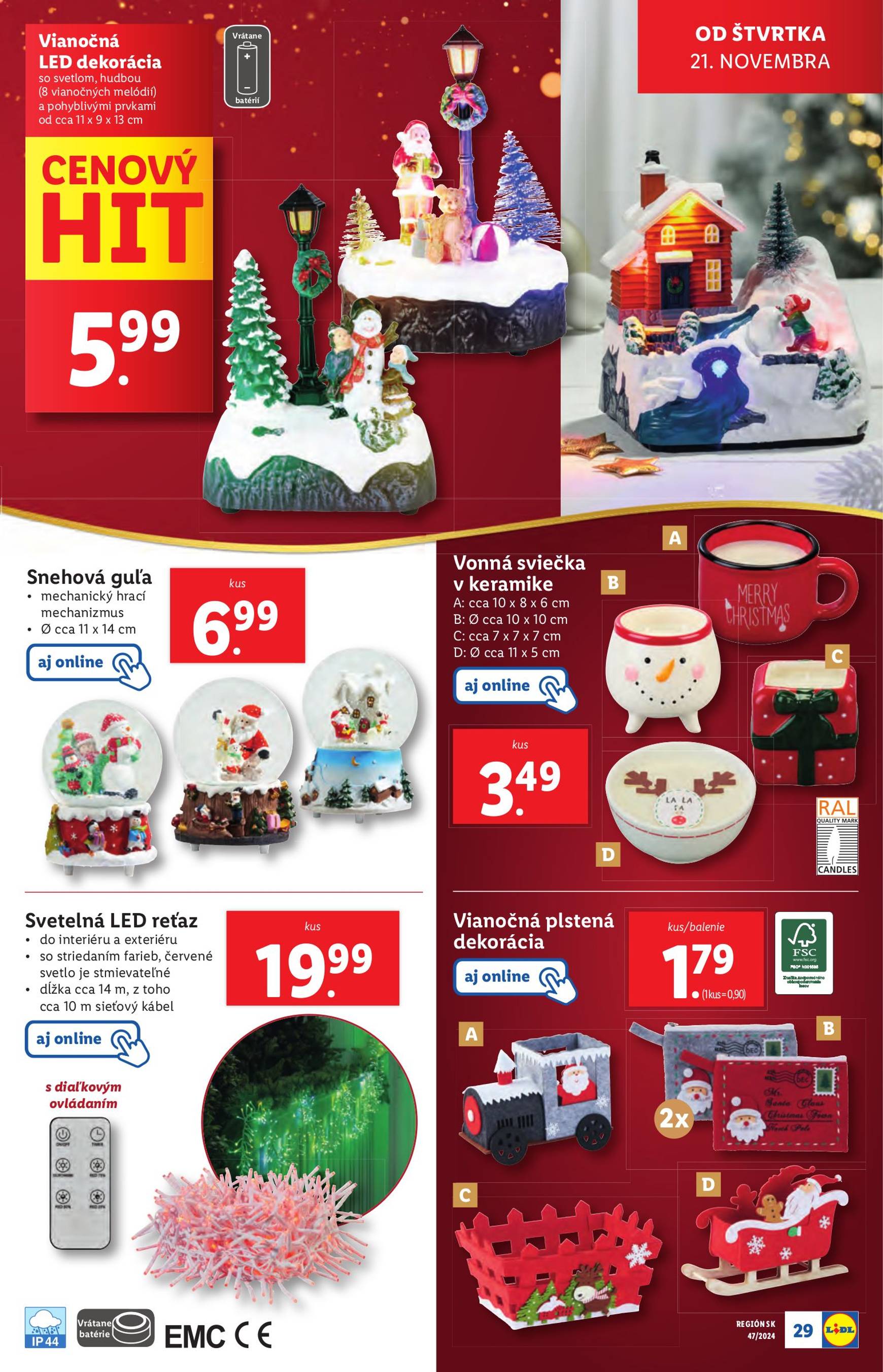 Lidl - Spotrebný tovar leták platný od 18.11. - 24.11. 31