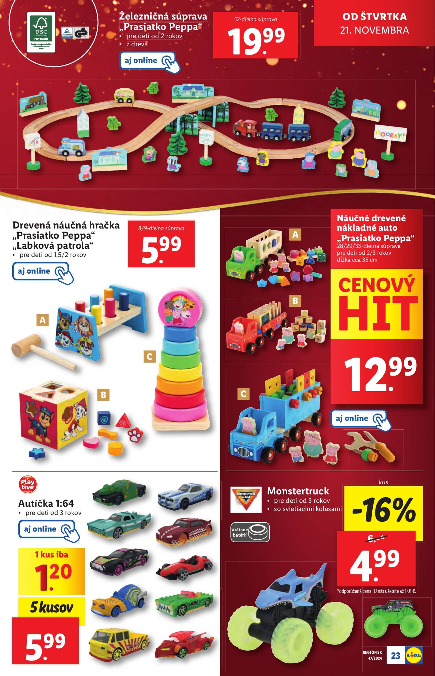 Lidl - Spotrebný tovar leták platný od 18.11. - 24.11. 25