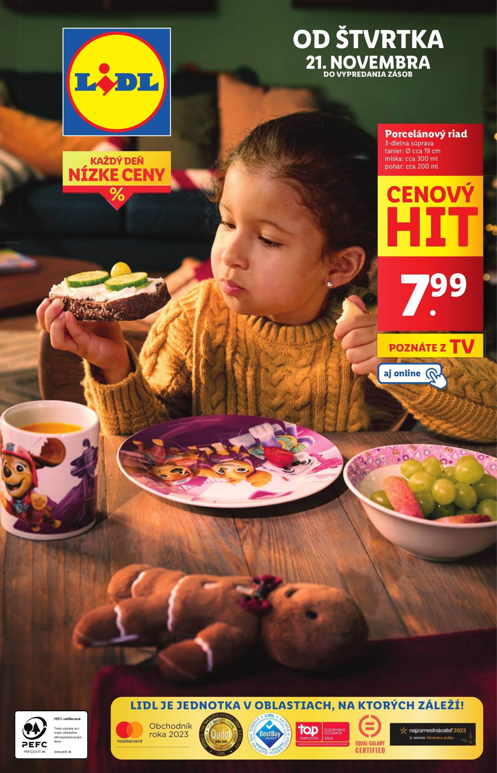 Lidl - Spotrebný tovar leták platný od 18.11. - 24.11. 17