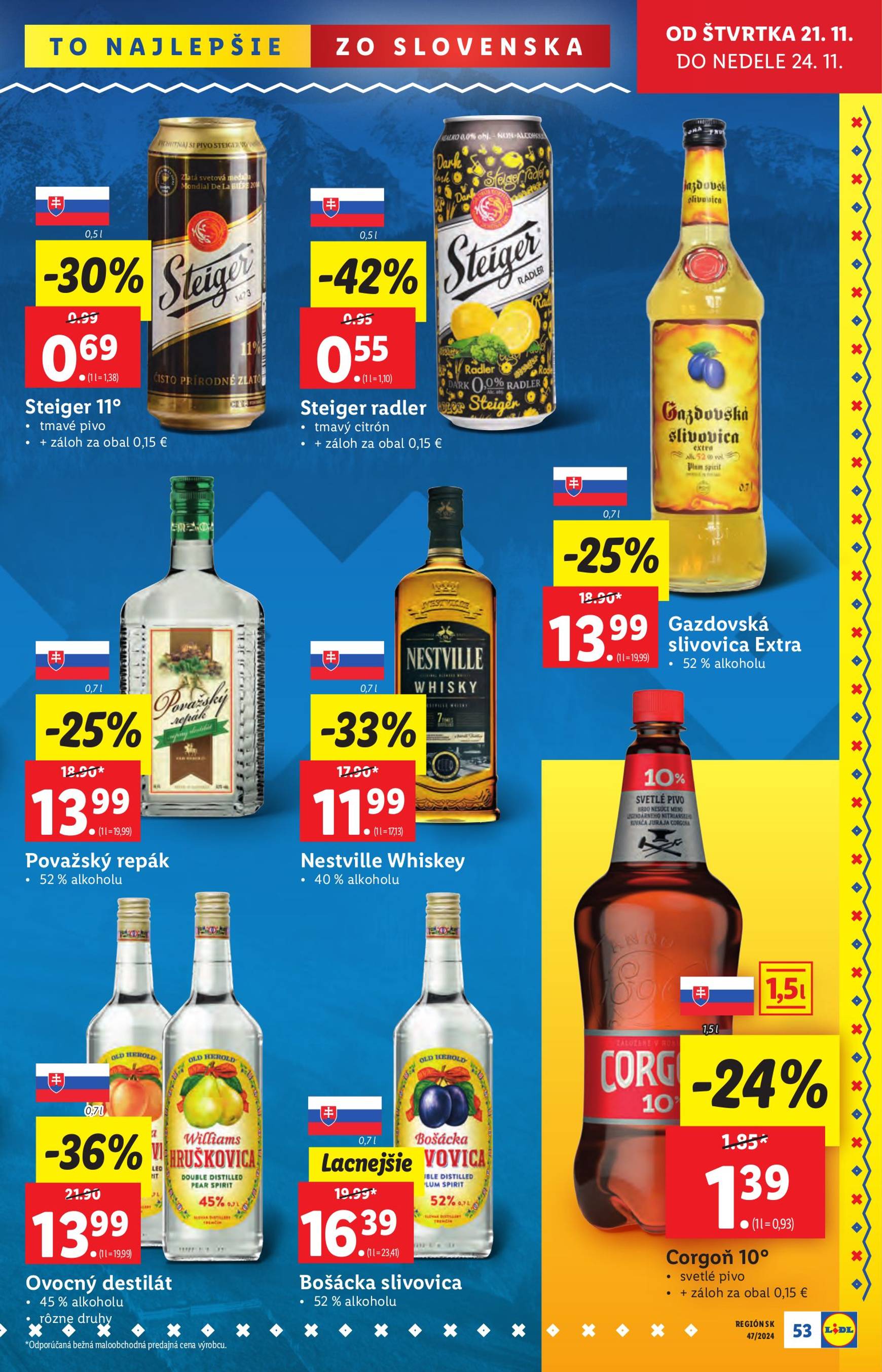 Lidl leták platný od 18.11. - 24.11. 61