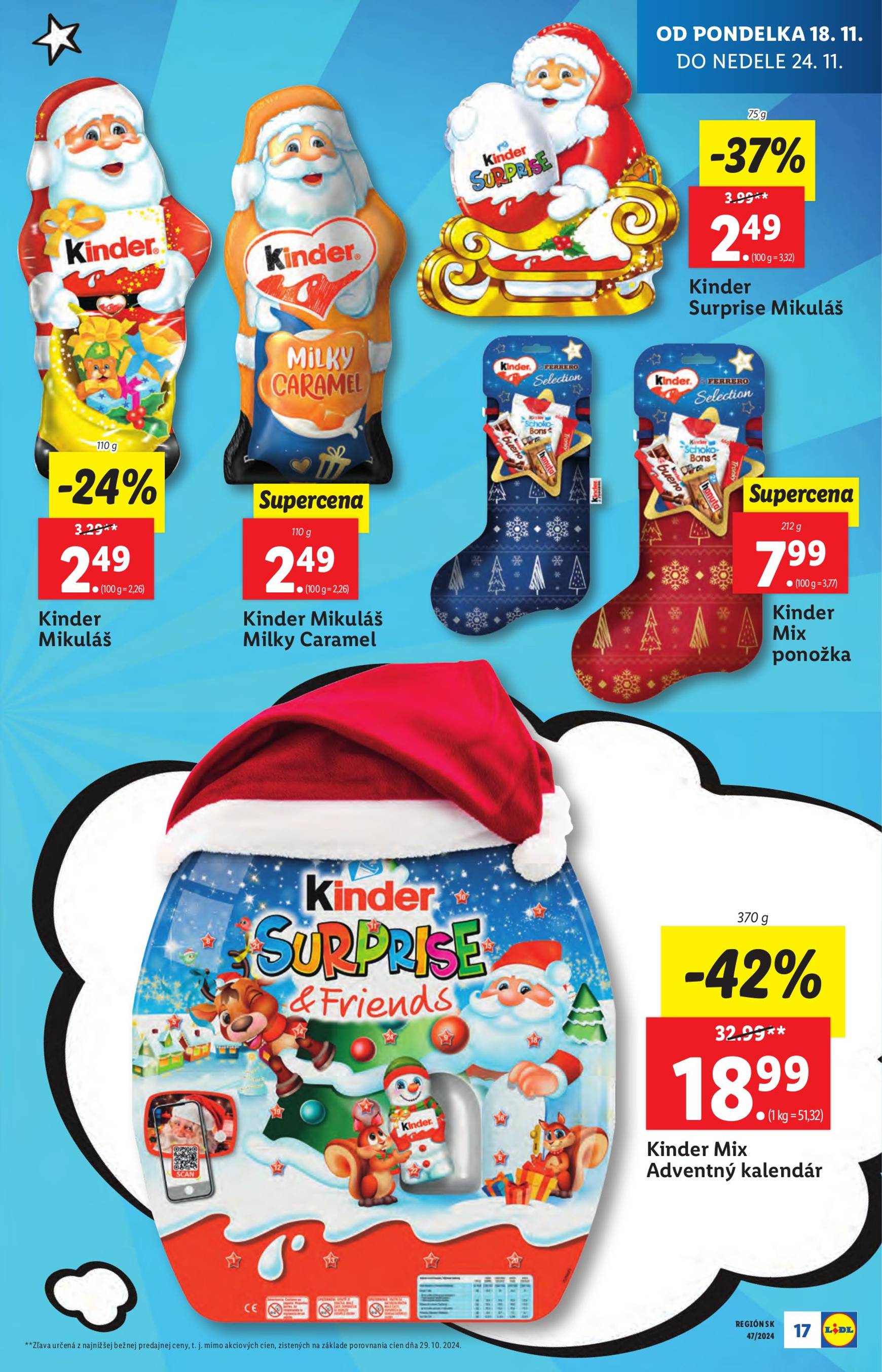 Lidl leták platný od 18.11. - 24.11. 21