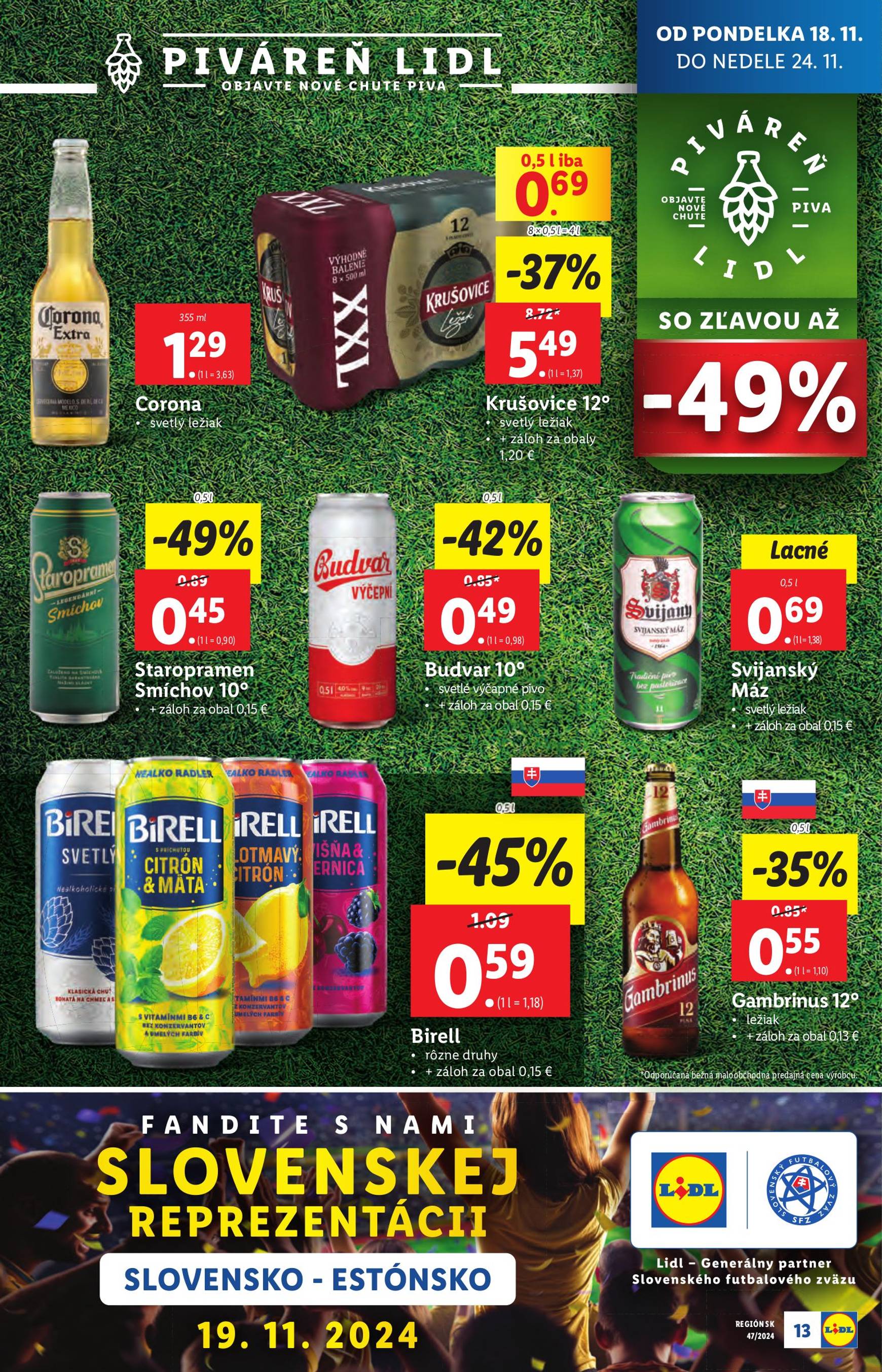 Lidl leták platný od 18.11. - 24.11. 17