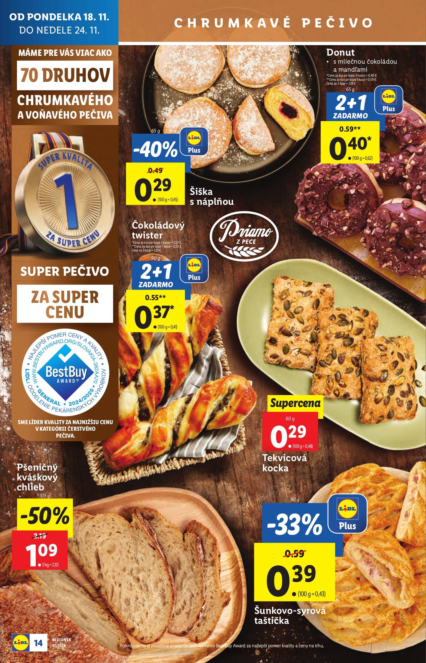 Lidl leták platný od 18.11. - 24.11. 18