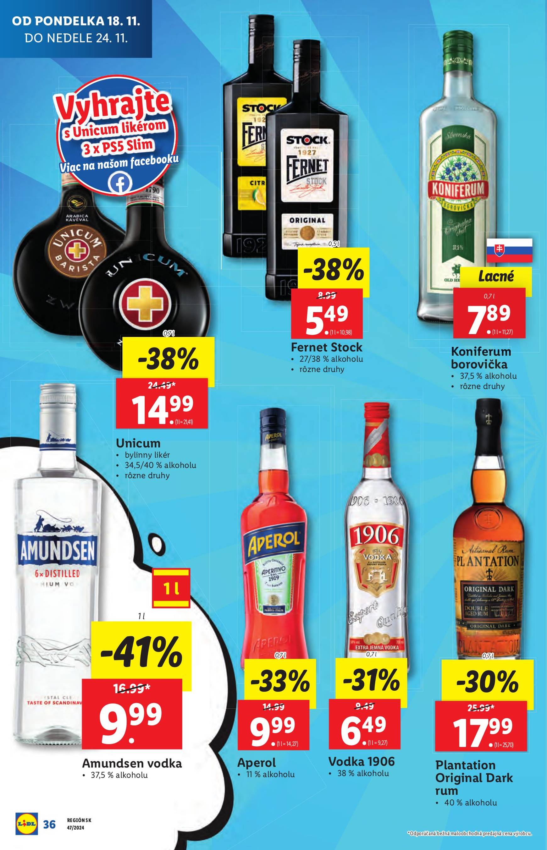 Lidl leták platný od 18.11. - 24.11. 40