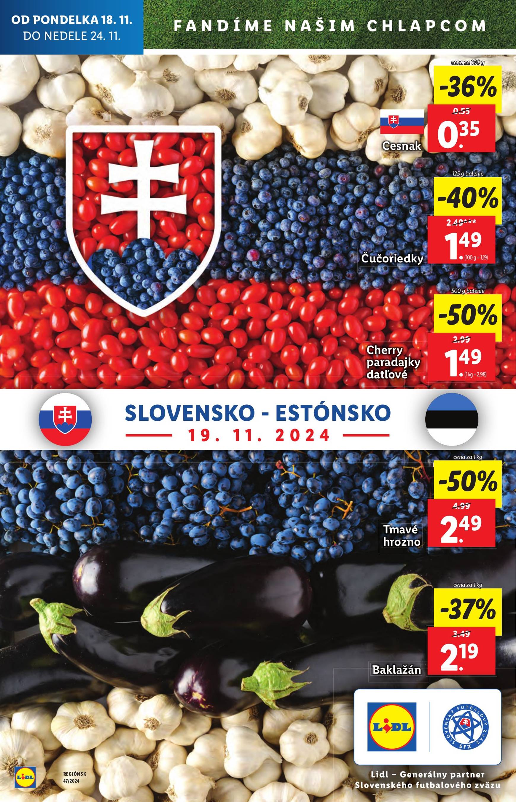 Lidl leták platný od 18.11. - 24.11. 16