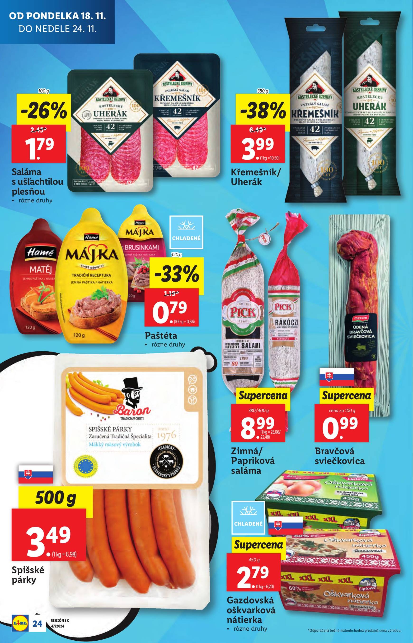 Lidl leták platný od 18.11. - 24.11. 28