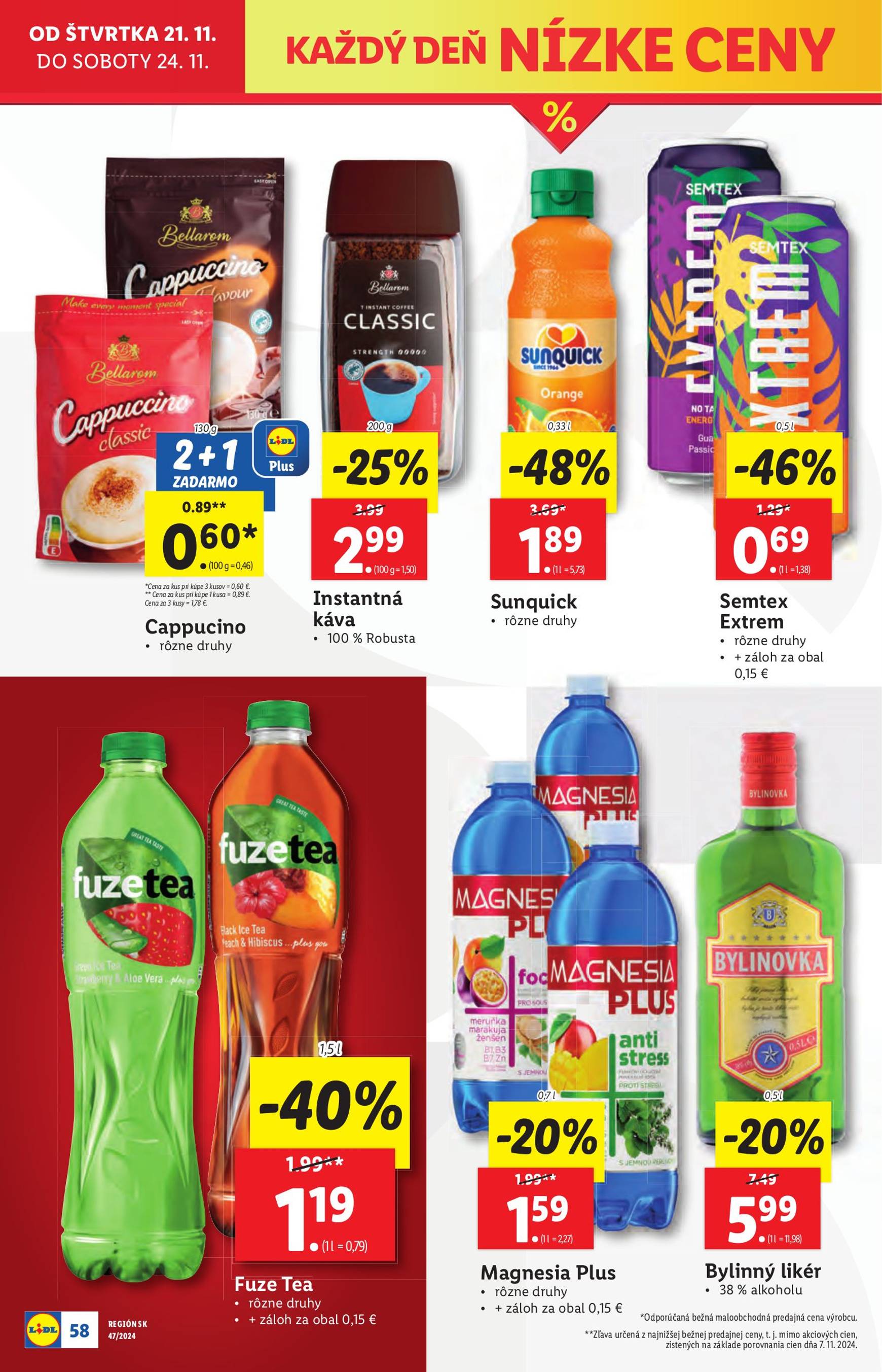 Lidl leták platný od 18.11. - 24.11. 66