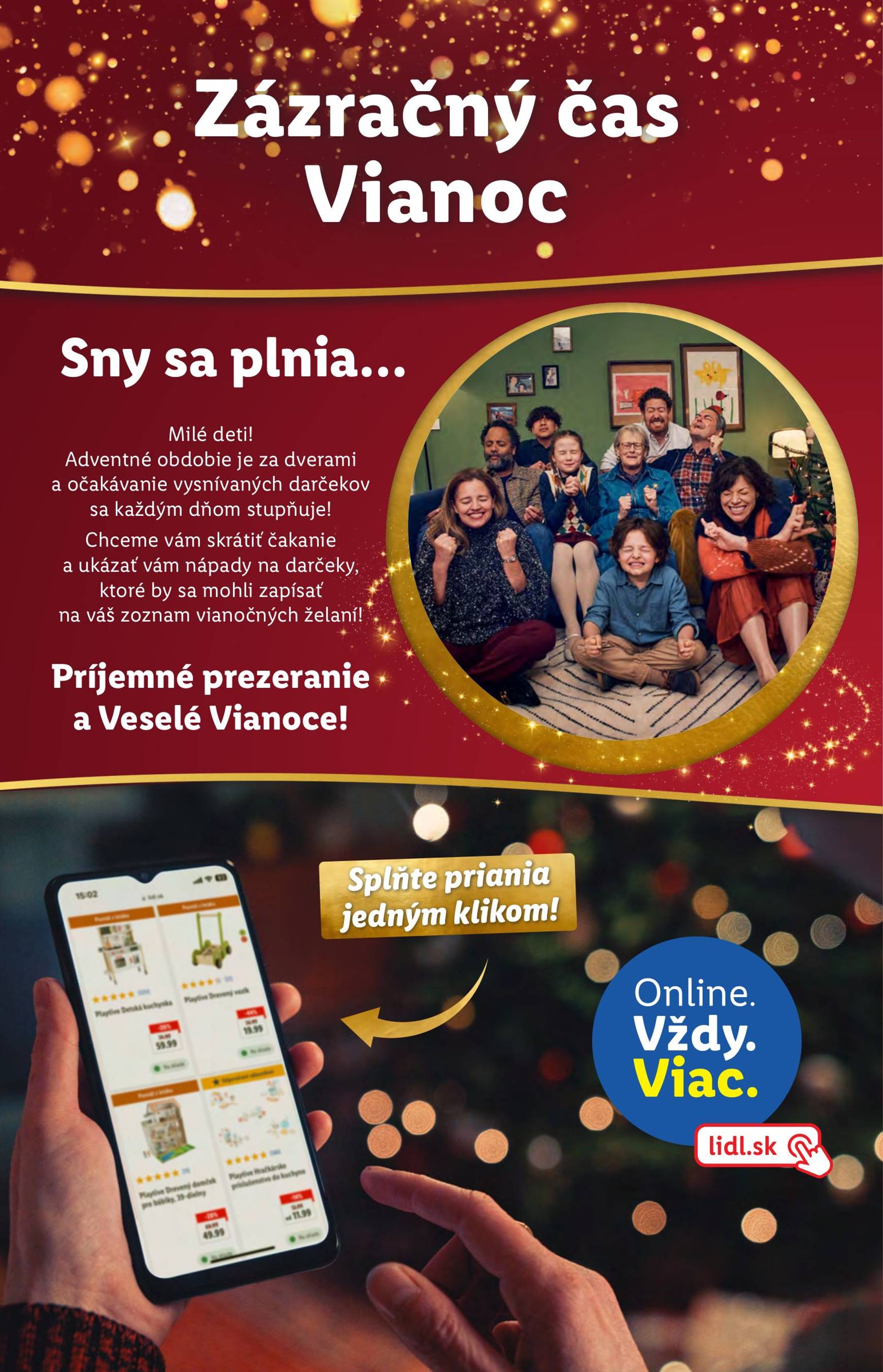 Lidl - Vianoce leták platný od 14.11. - 31.12. 2