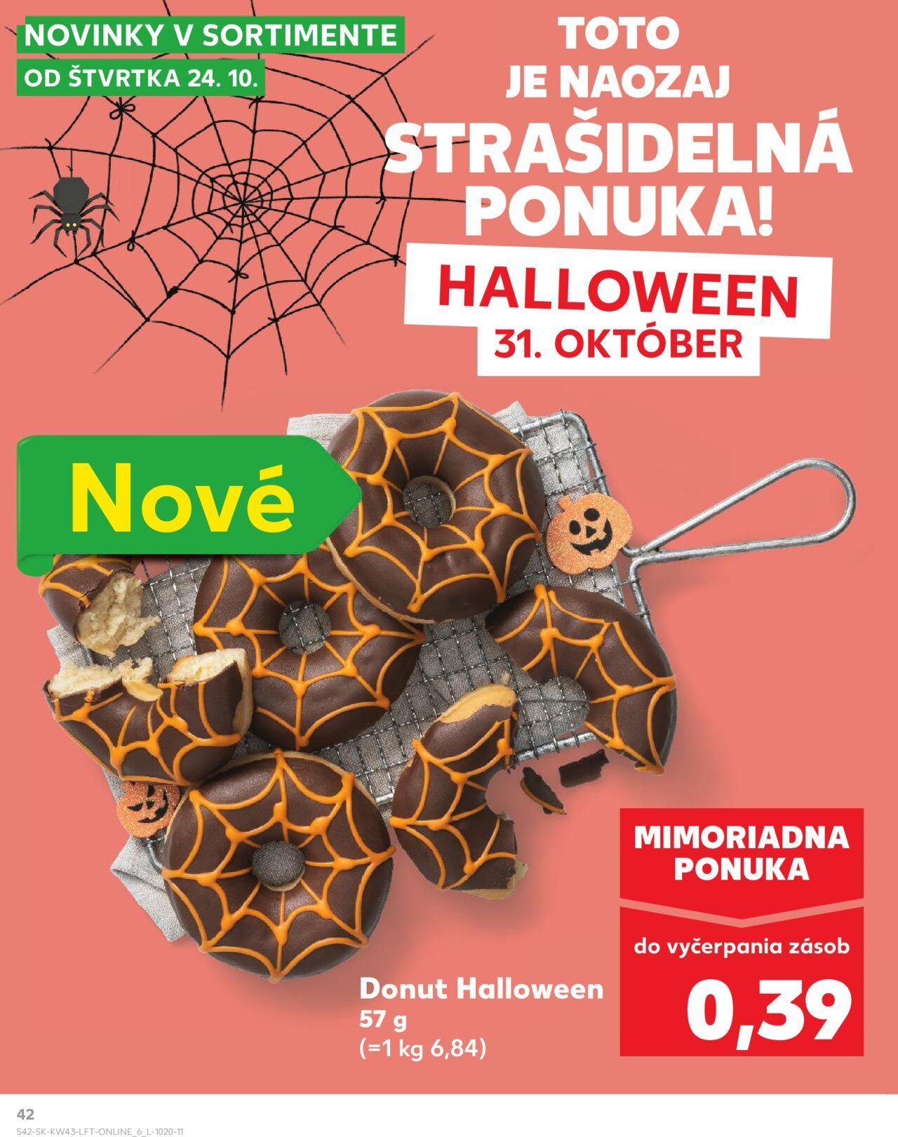 Leták Kaufland Košice-OC Galéria » 24.10.2024 - 30.10.2024 42