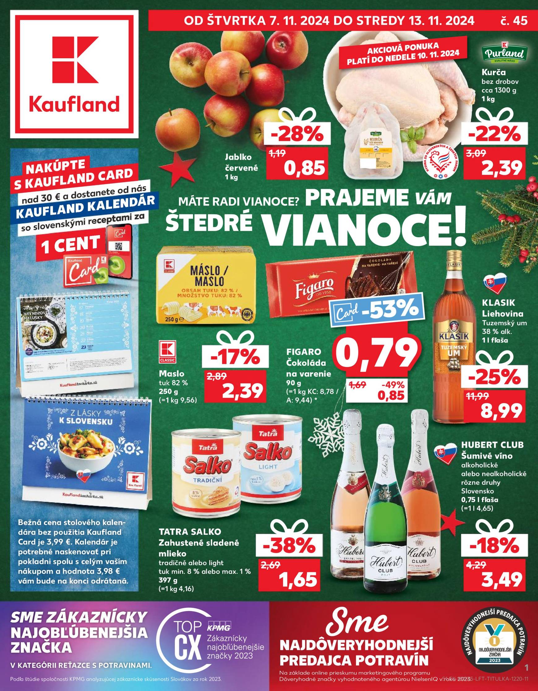 Kaufland leták platný od 07.11. - 13.11.