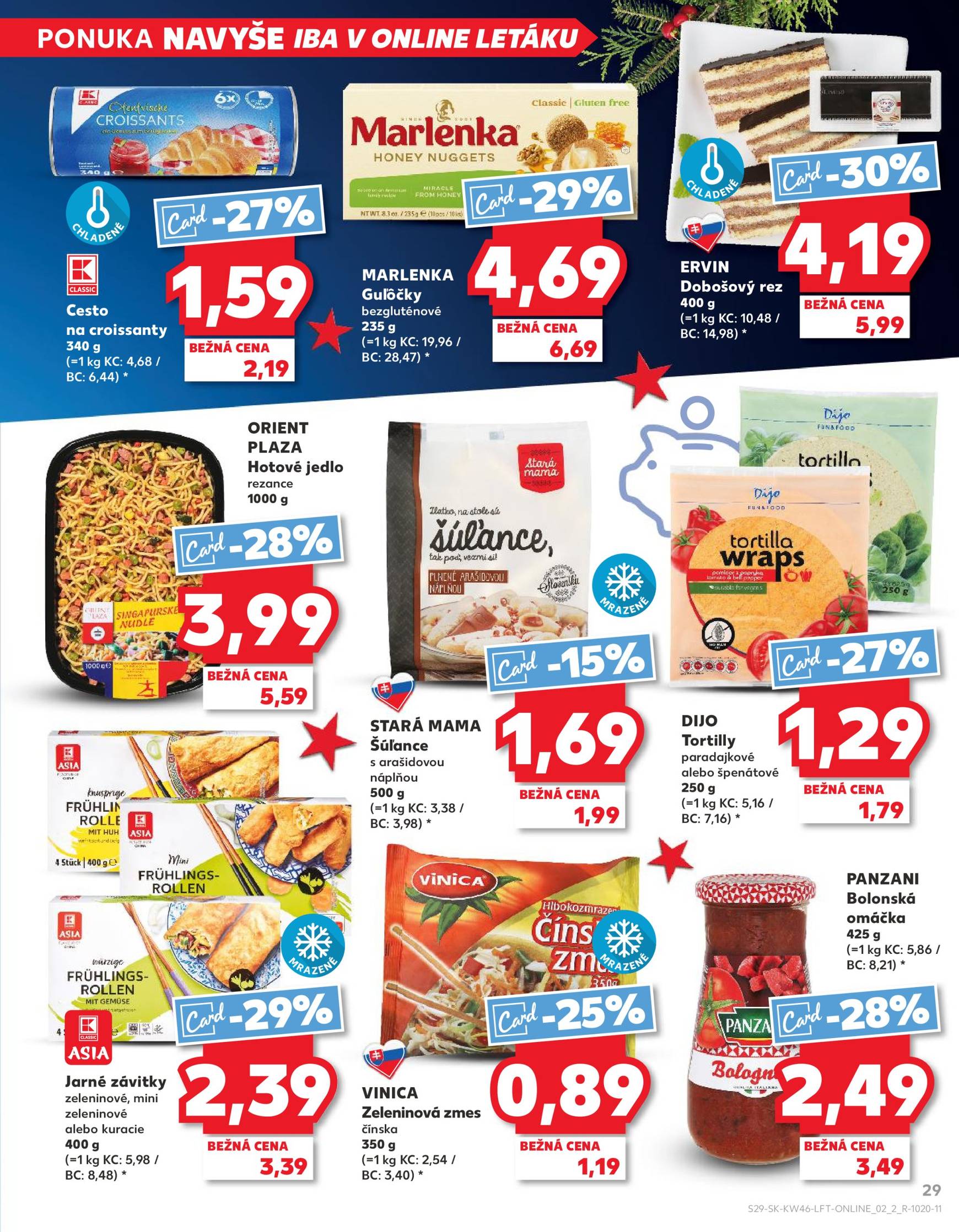 Kaufland leták platný od 14.11. - 20.11. 29