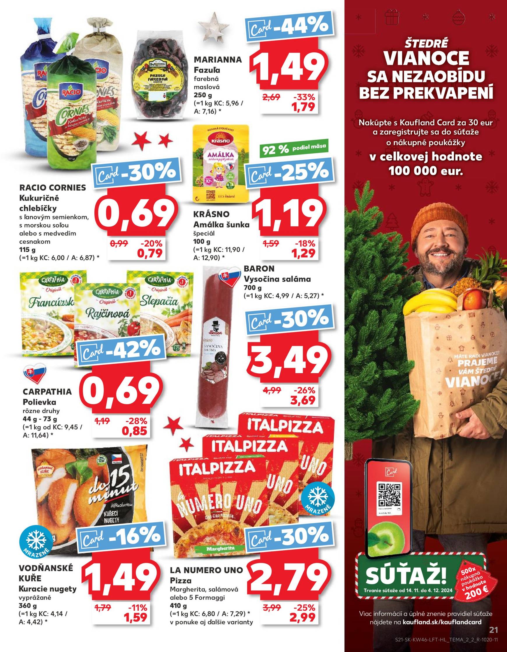 Kaufland leták platný od 14.11. - 20.11. 21