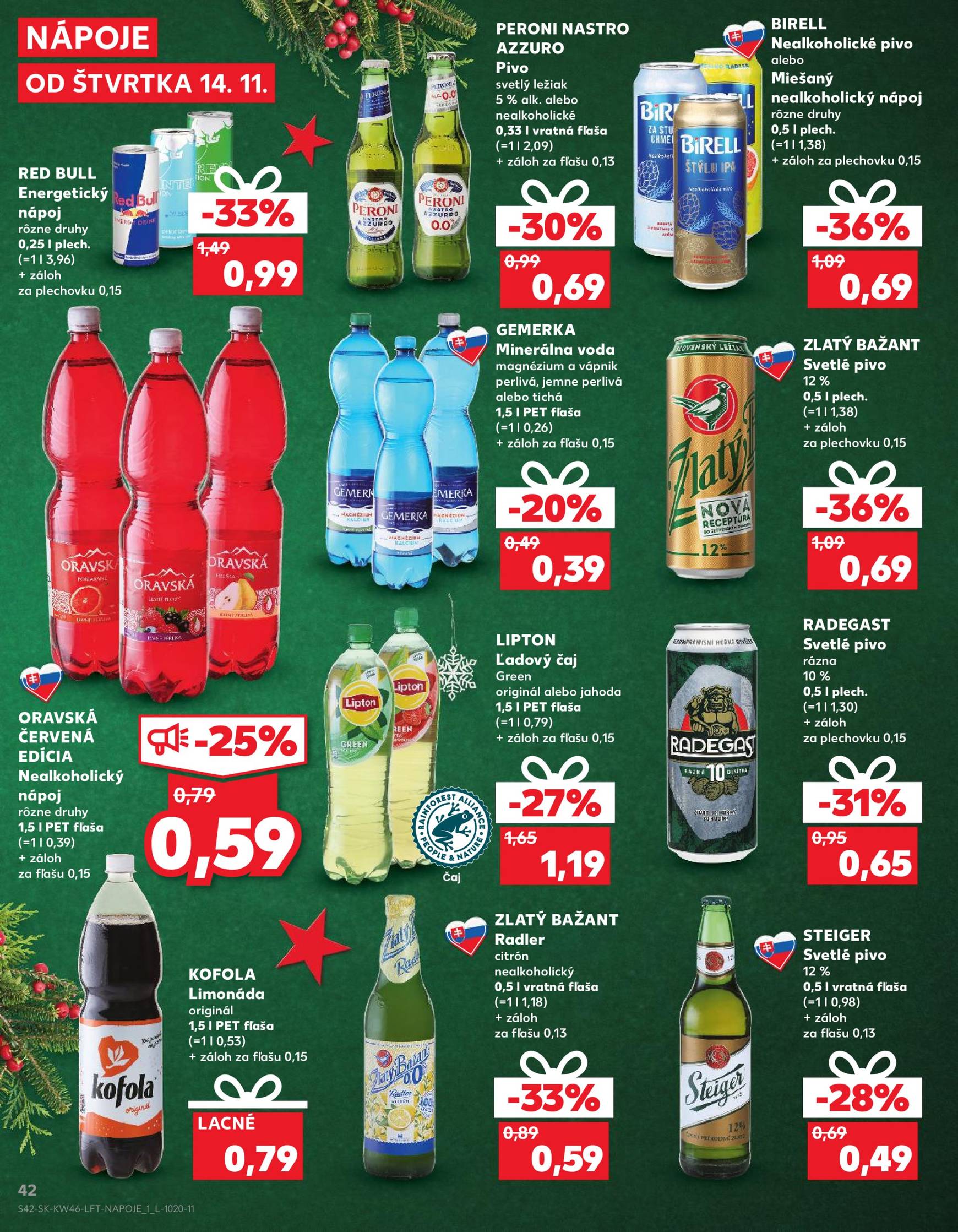 Kaufland leták platný od 14.11. - 20.11. 42