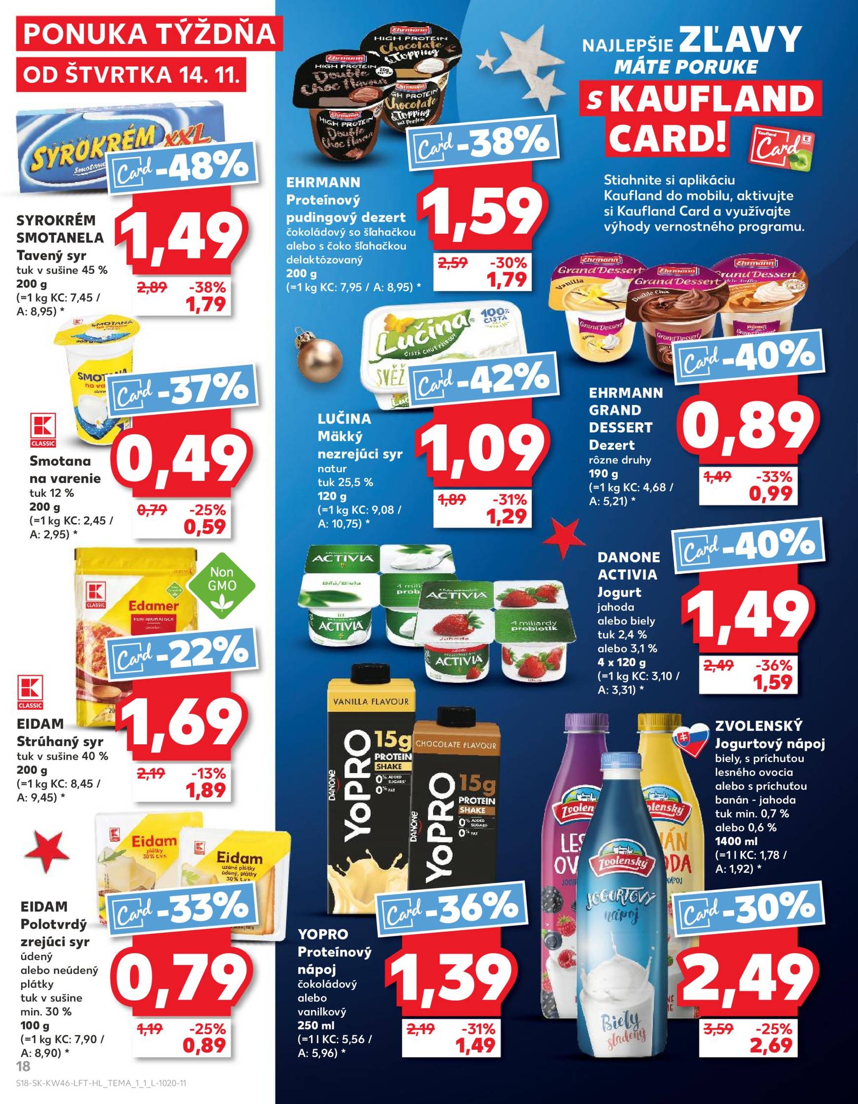 Kaufland leták platný od 14.11. - 20.11. 18