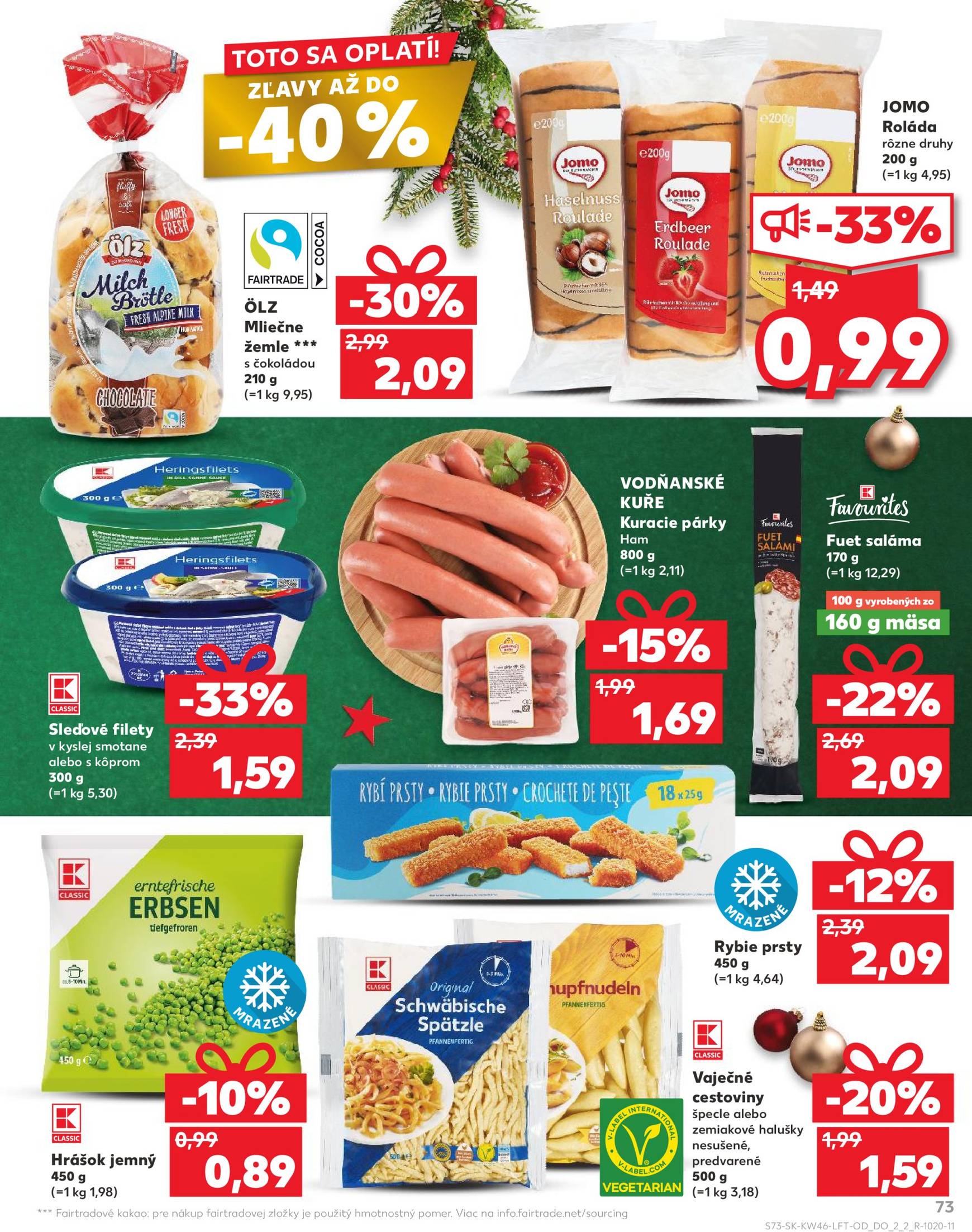 Kaufland leták platný od 14.11. - 20.11. 73