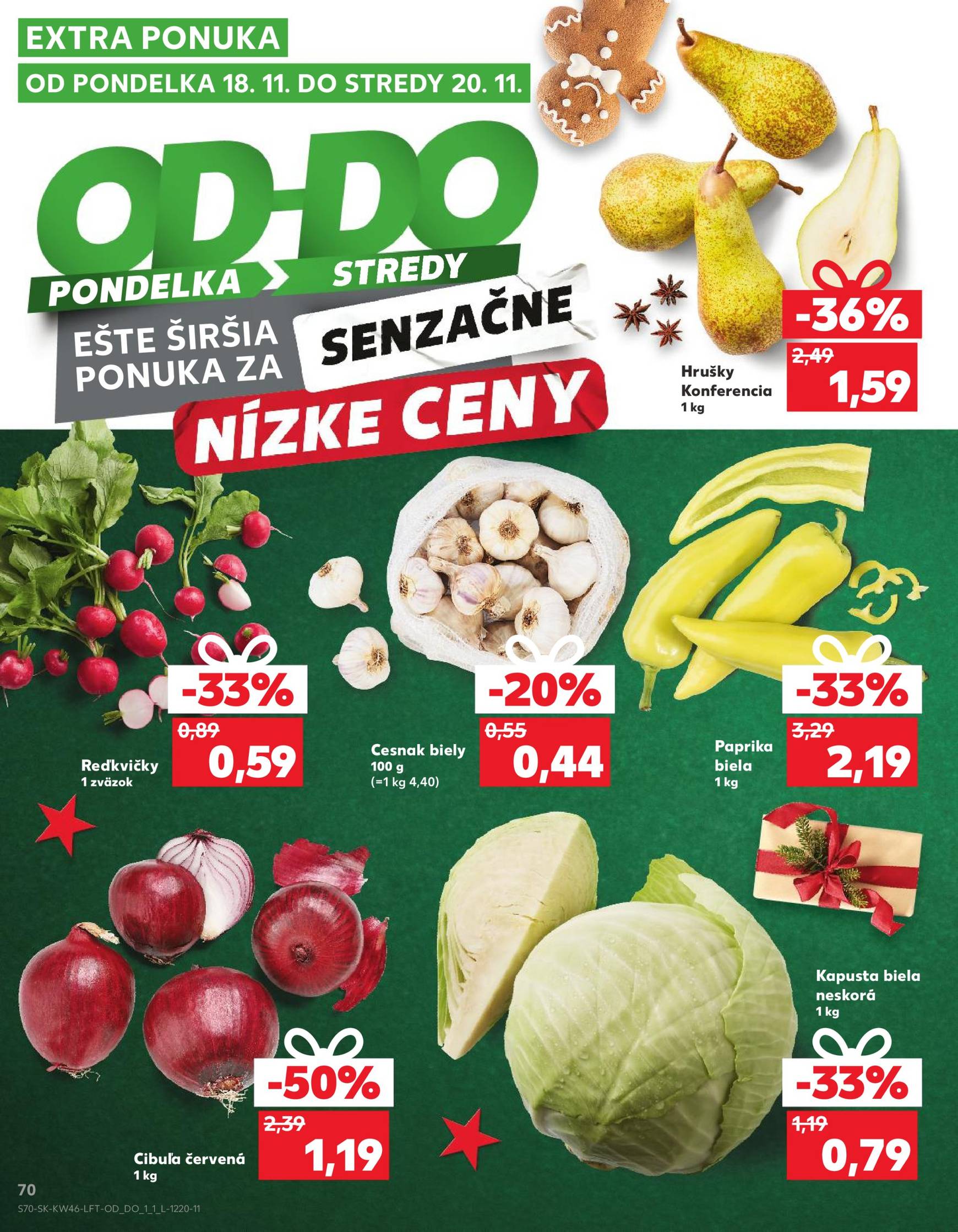 Kaufland leták platný od 14.11. - 20.11. 70